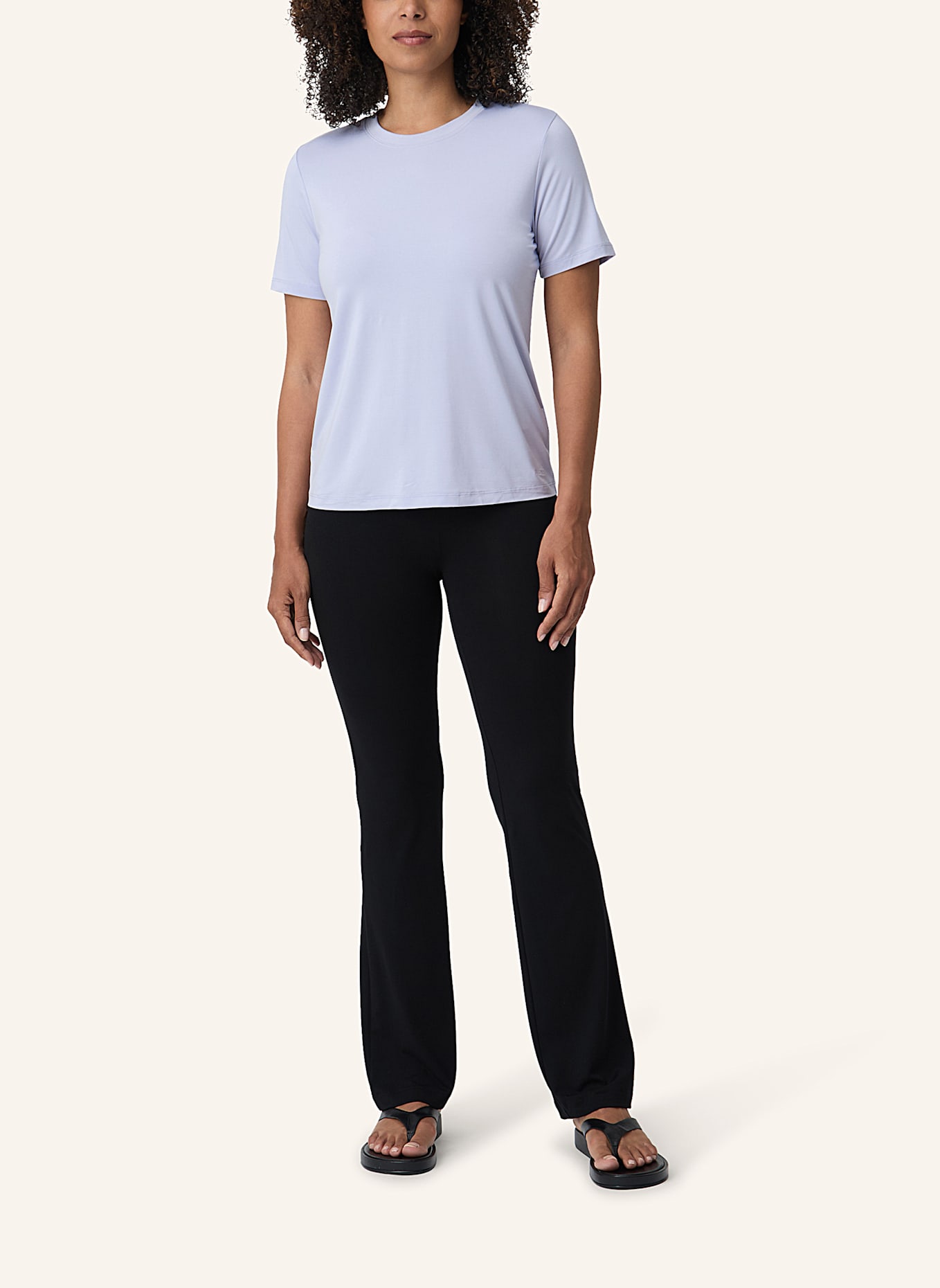 Les Lunes T-Shirt MILLIE SHIRT BASIC: HELLBLAU