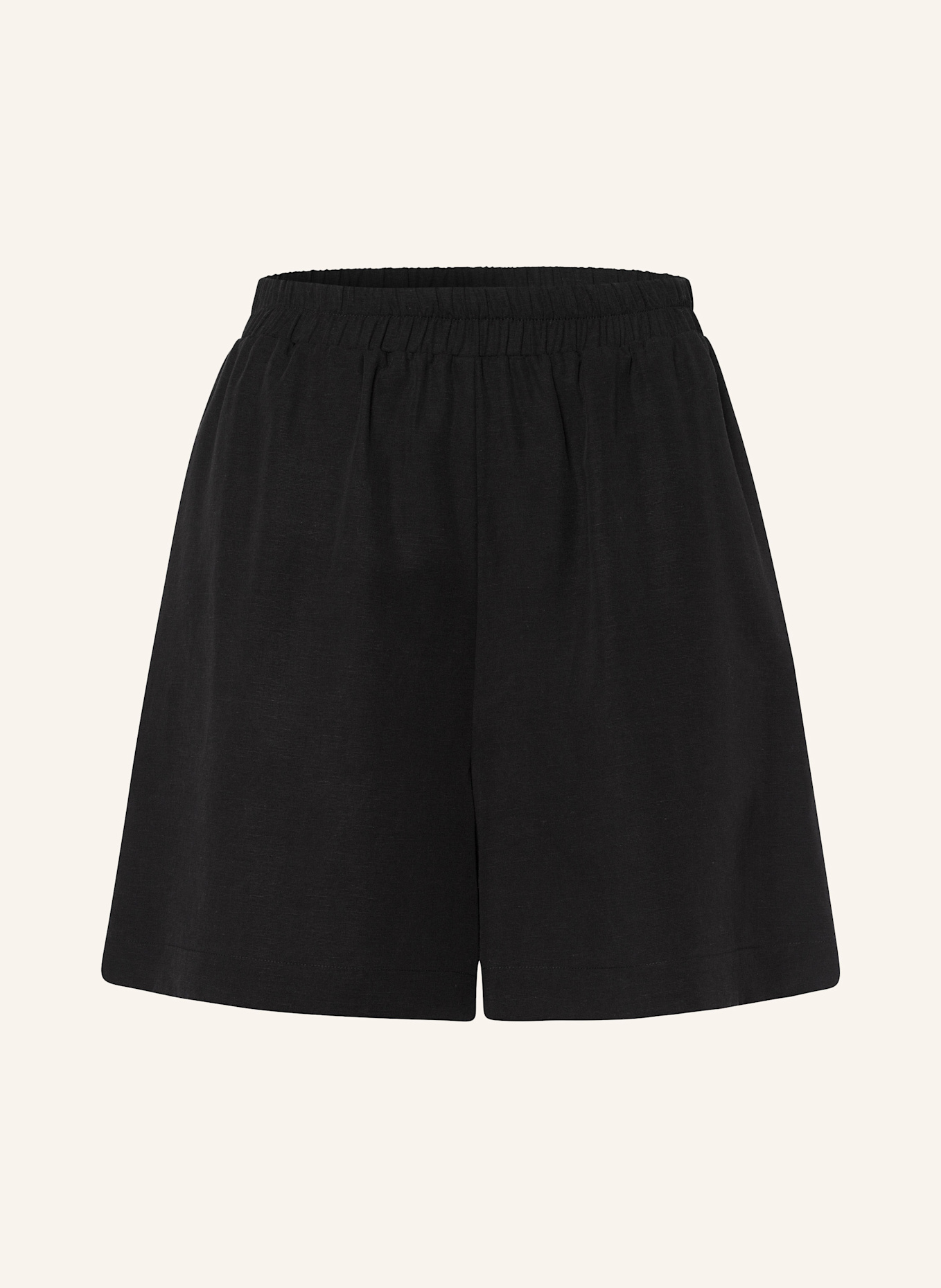Les Lunes Shorts ELLIE SHORTS LINEN: SCHWARZ