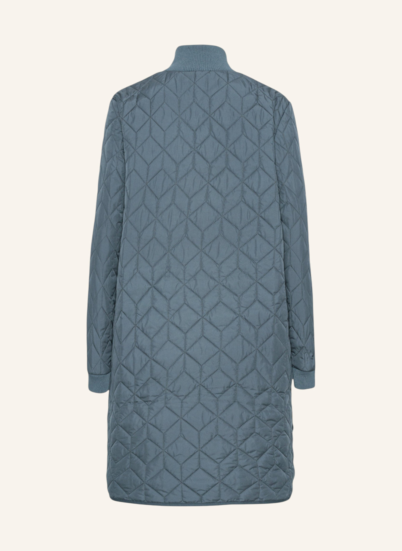 ILSE JACOBSEN Steppmantel: BLAUGRAU