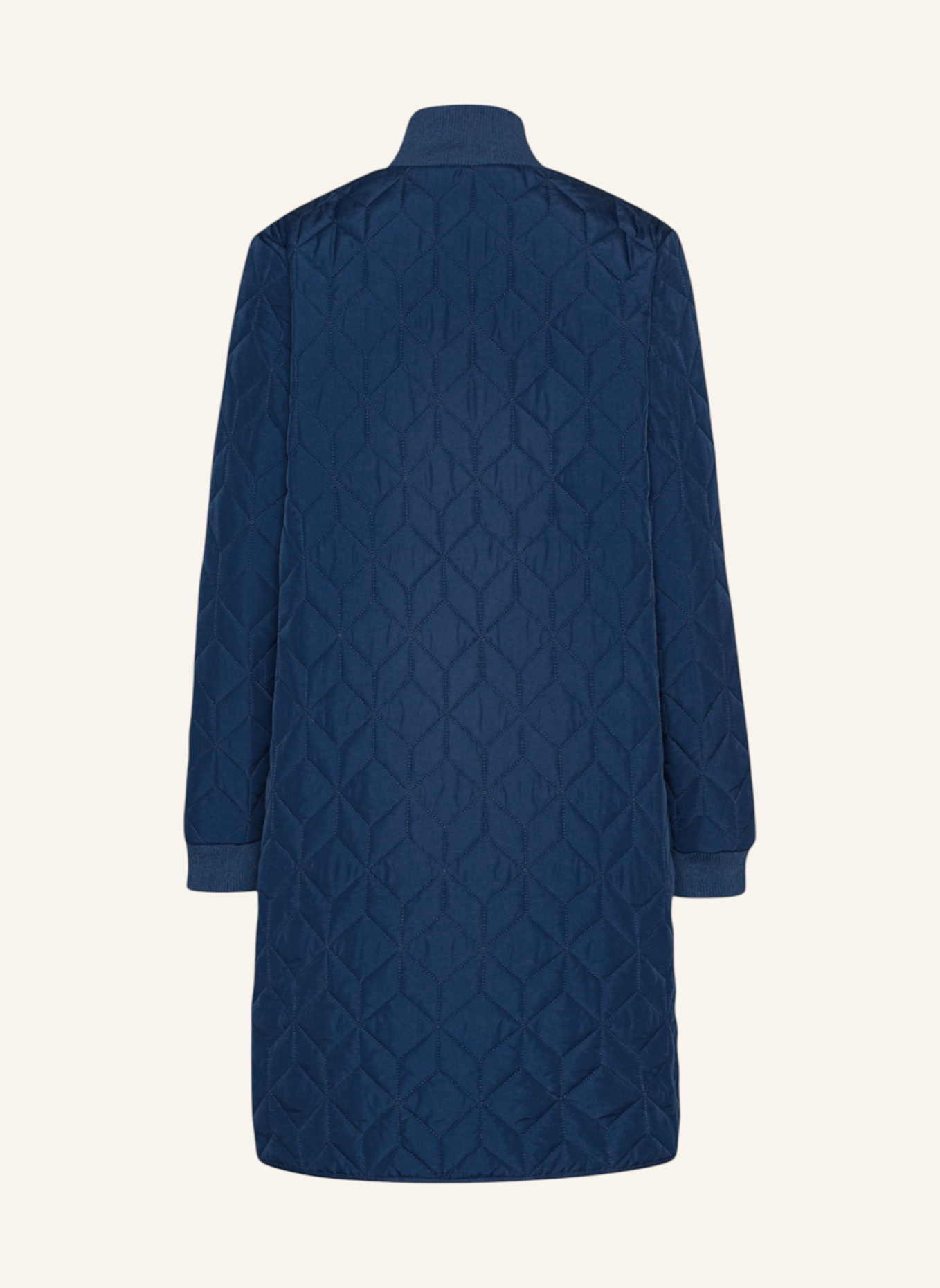 ILSE JACOBSEN Steppmantel: DUNKELBLAU