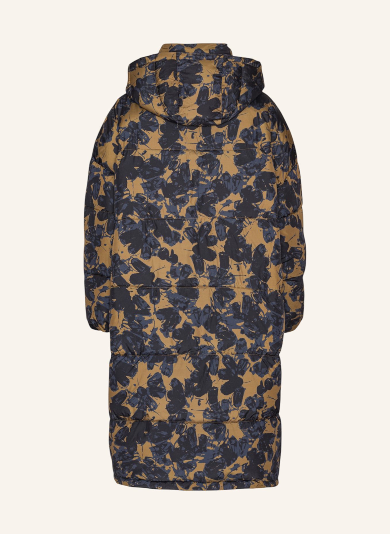 ILSE JACOBSEN Wintersteppmantel PEPPY06P: SCHWARZ/ WEISS/ ROT