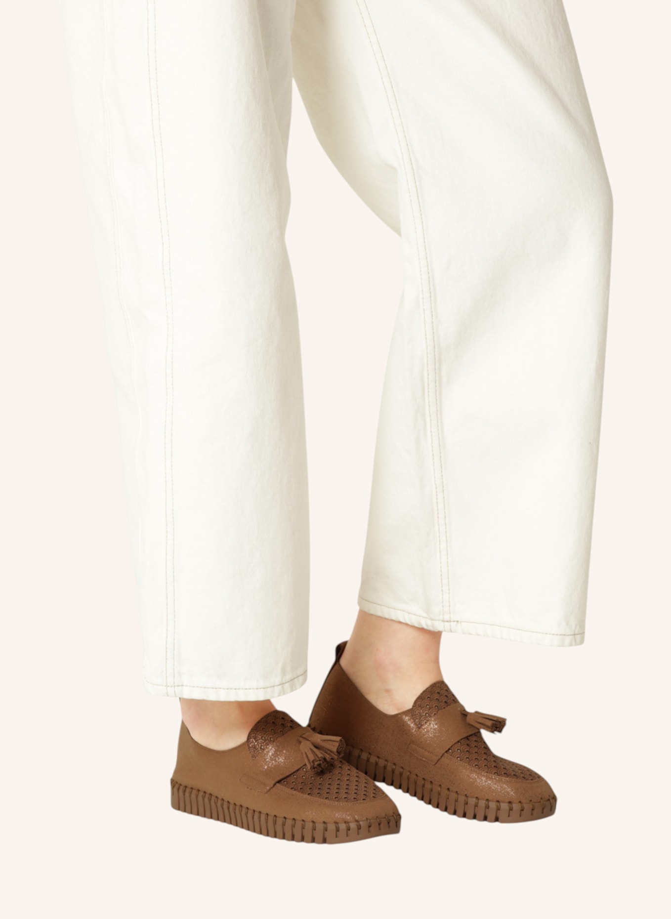 ILSE JACOBSEN Slipper TULIP3890: BRAUN