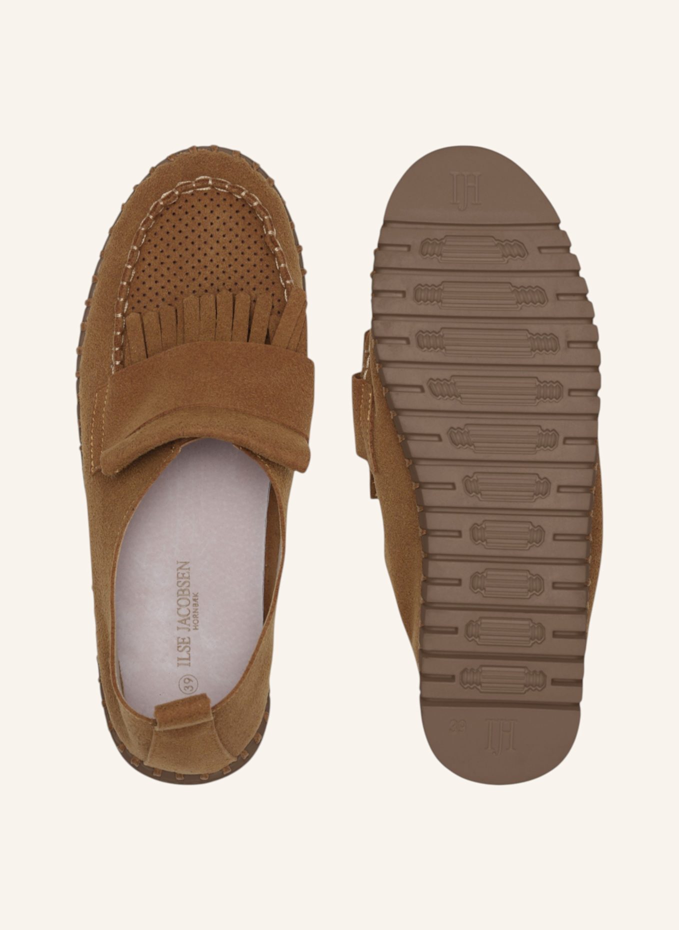 ILSE JACOBSEN Slipper TULIP3888: CAMEL