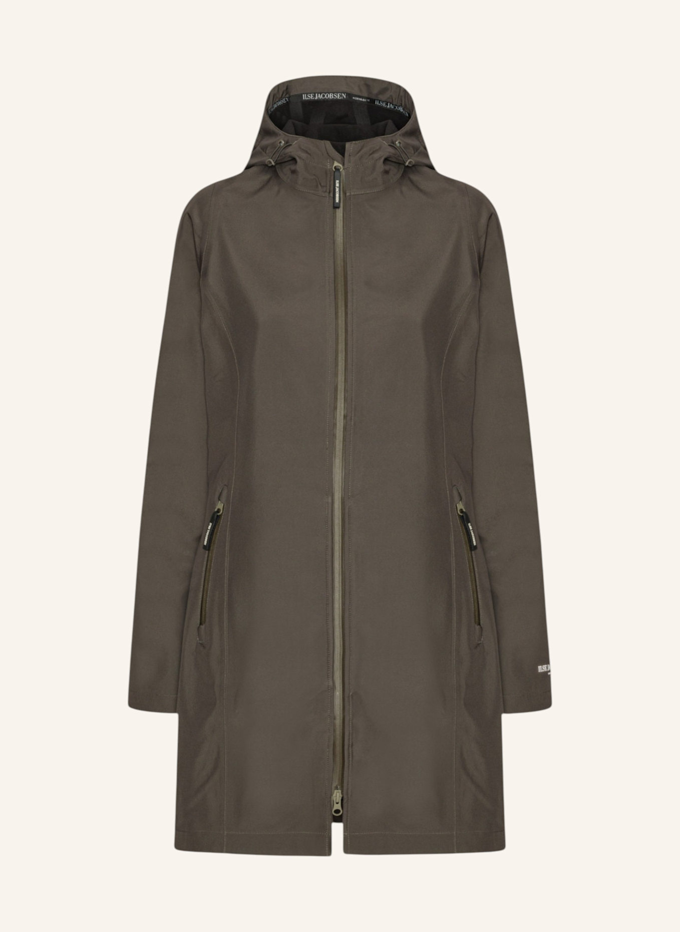 ILSE JACOBSEN Regenjacke DAYBREAK01: DUNKELBRAUN
