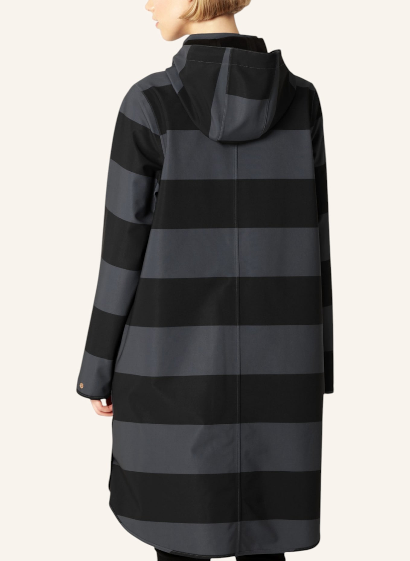 ILSE JACOBSEN Regenjacke RAIN128ST: BLAUGRAU