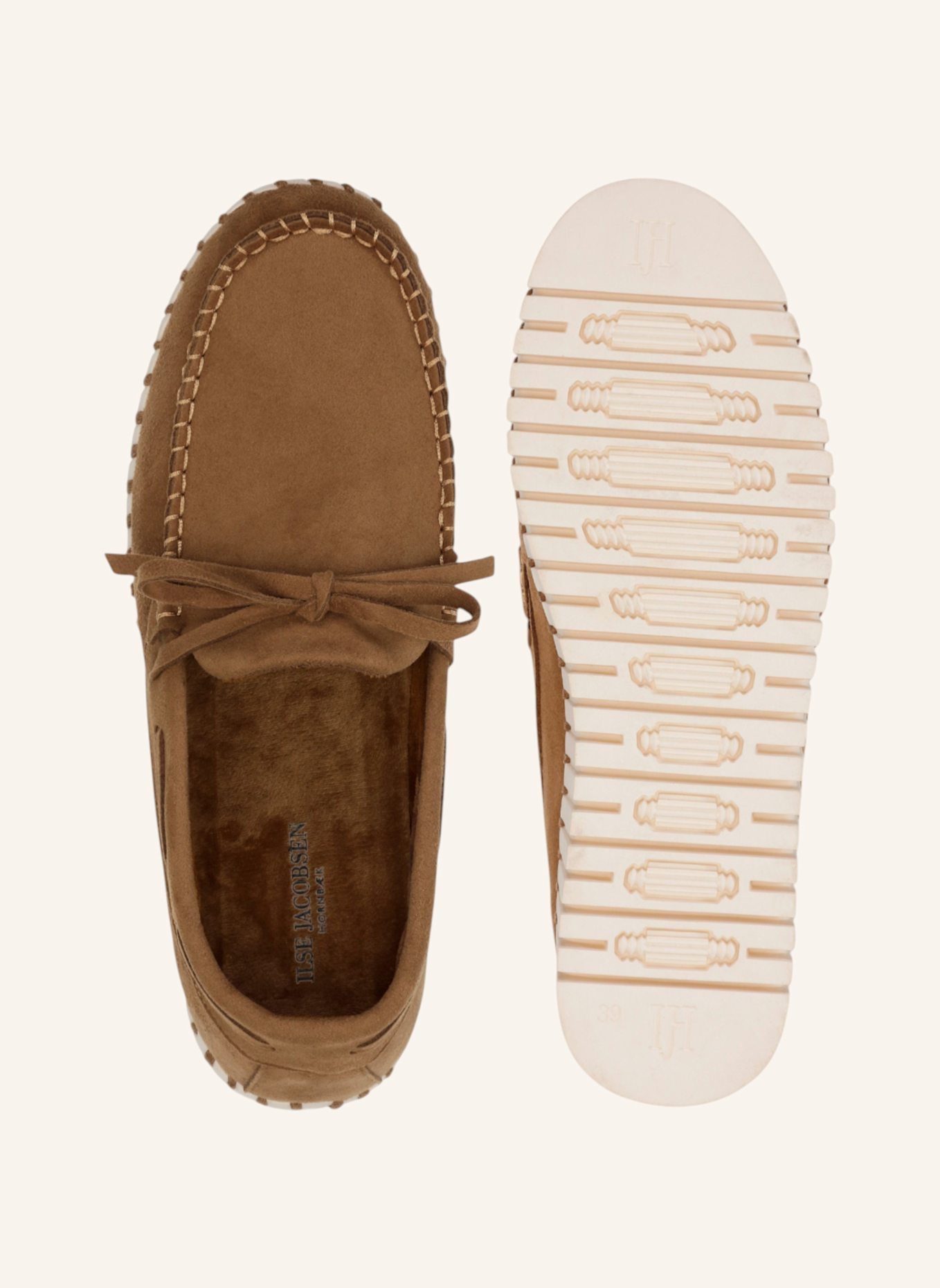 ILSE JACOBSEN Slipper TULIP3073: CAMEL