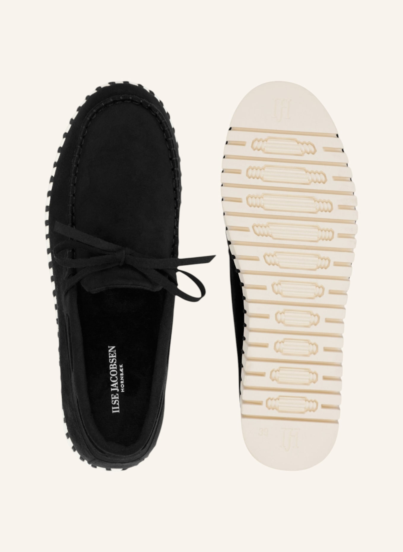 ILSE JACOBSEN Slipper TULIP3073: SCHWARZ