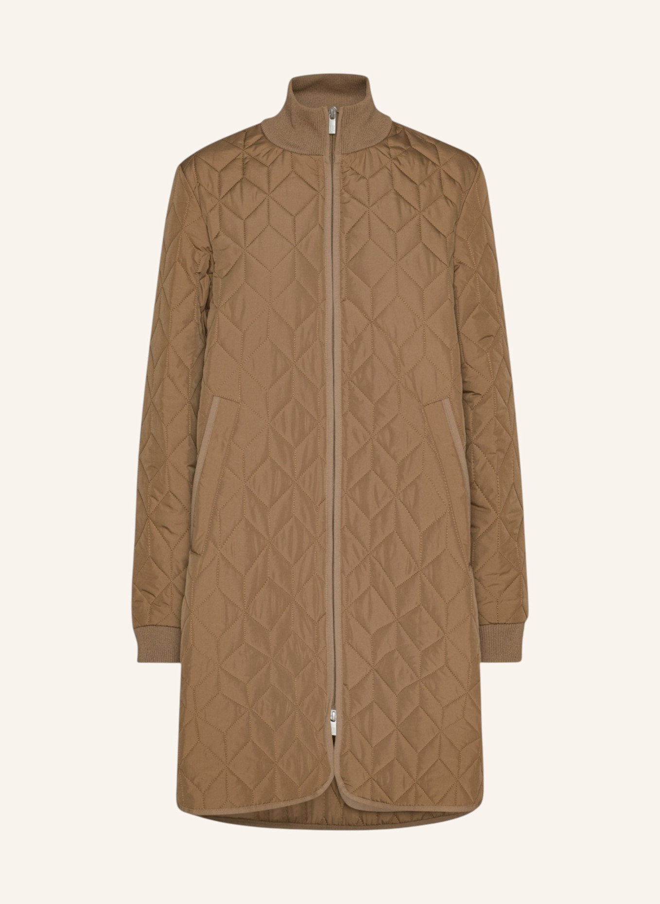 ILSE JACOBSEN Steppmantel: CAMEL