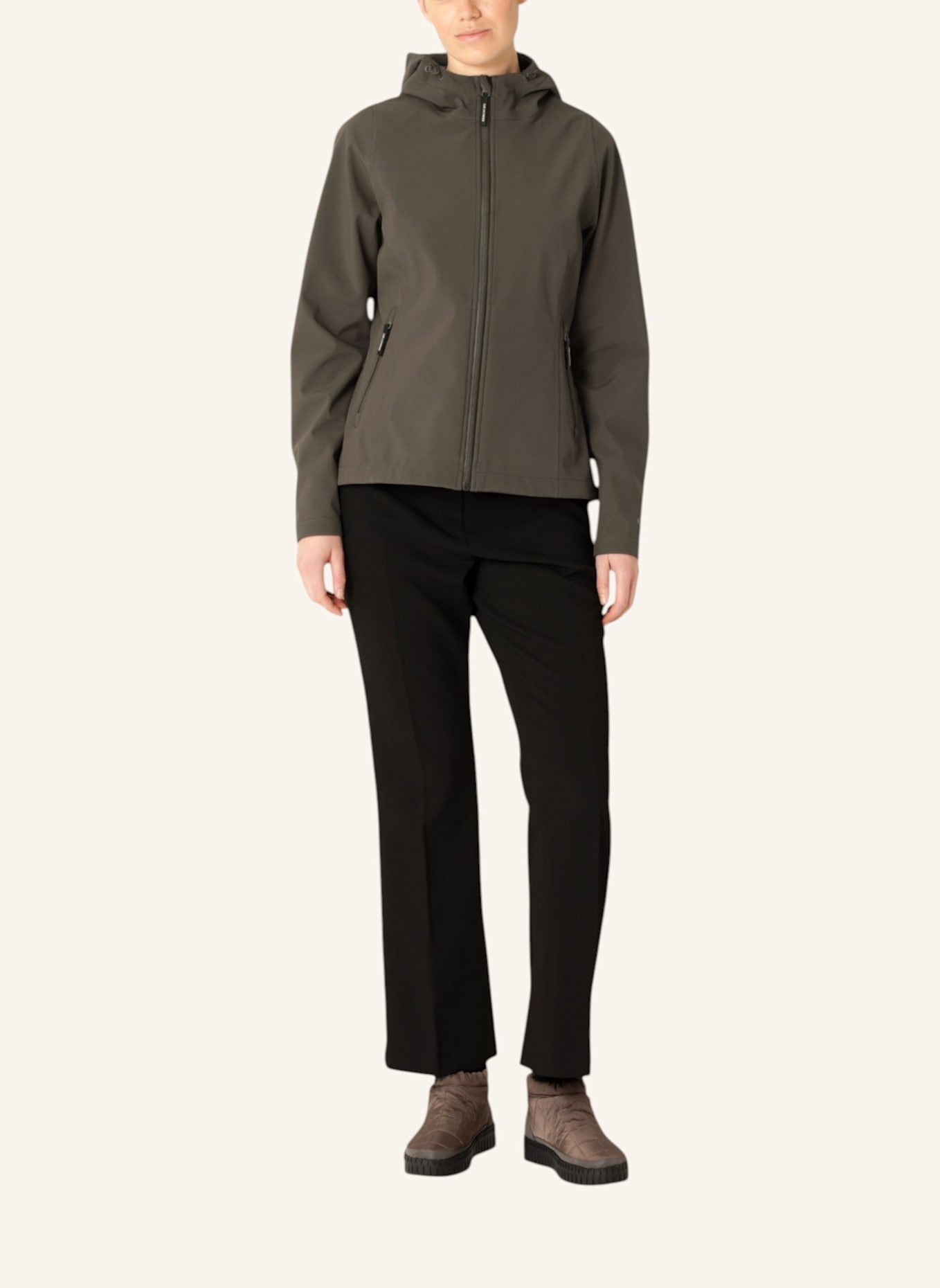 ILSE JACOBSEN Regenjacke DAYBREAK02: DUNKELBRAUN