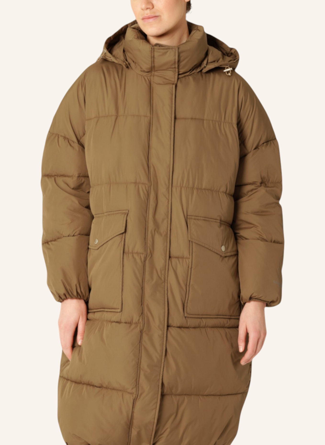 ILSE JACOBSEN Wintersteppmantel PEPPY06: BRAUN