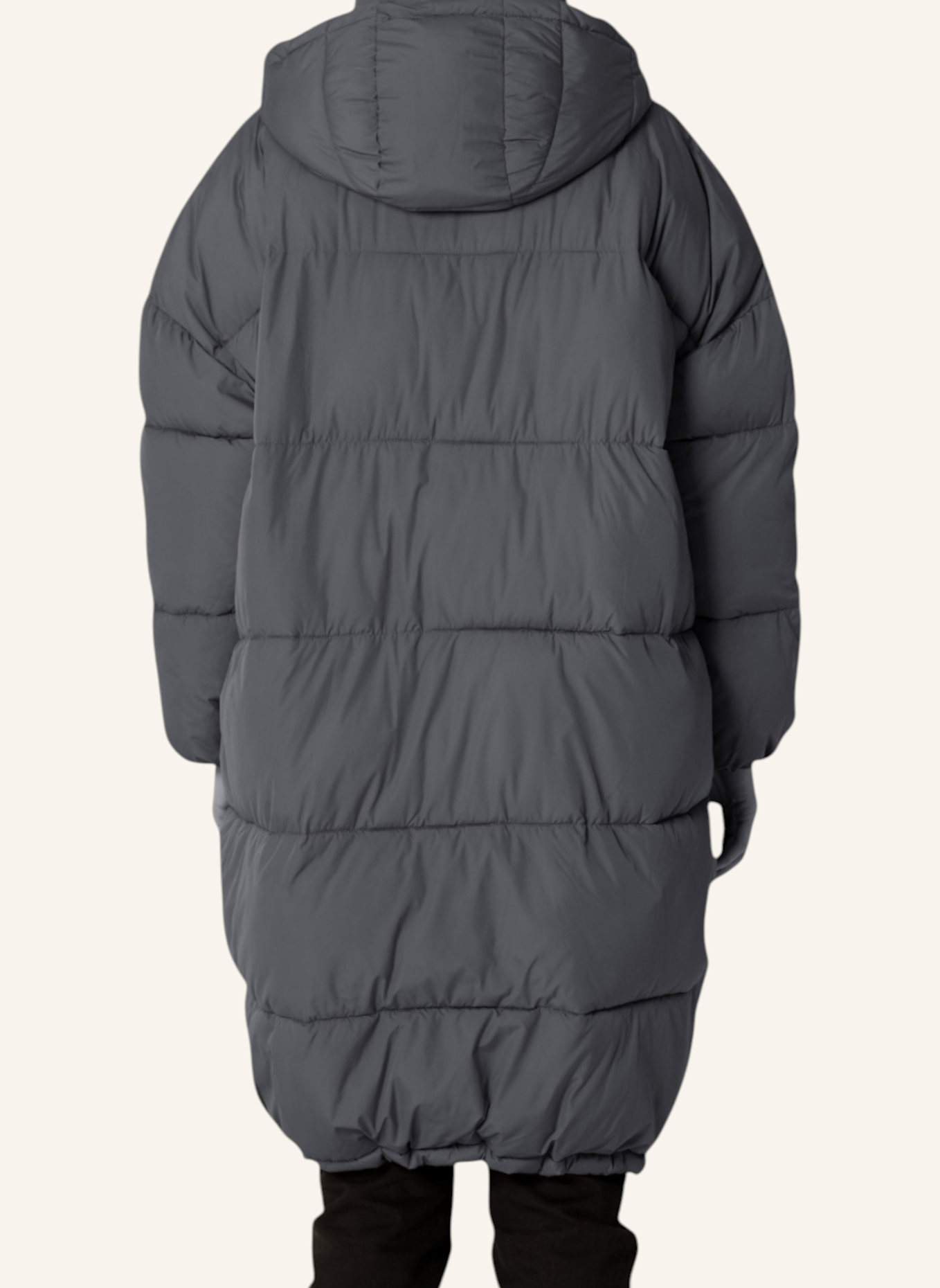 ILSE JACOBSEN Wintersteppmantel PEPPY06: BLAUGRAU