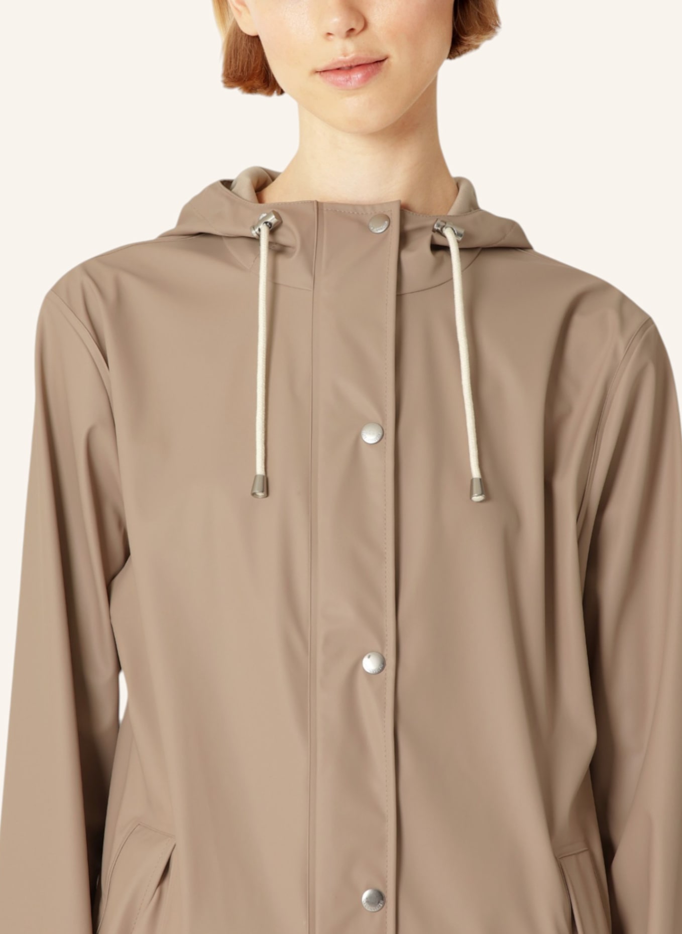 ILSE JACOBSEN Regenjacke: TAUPE