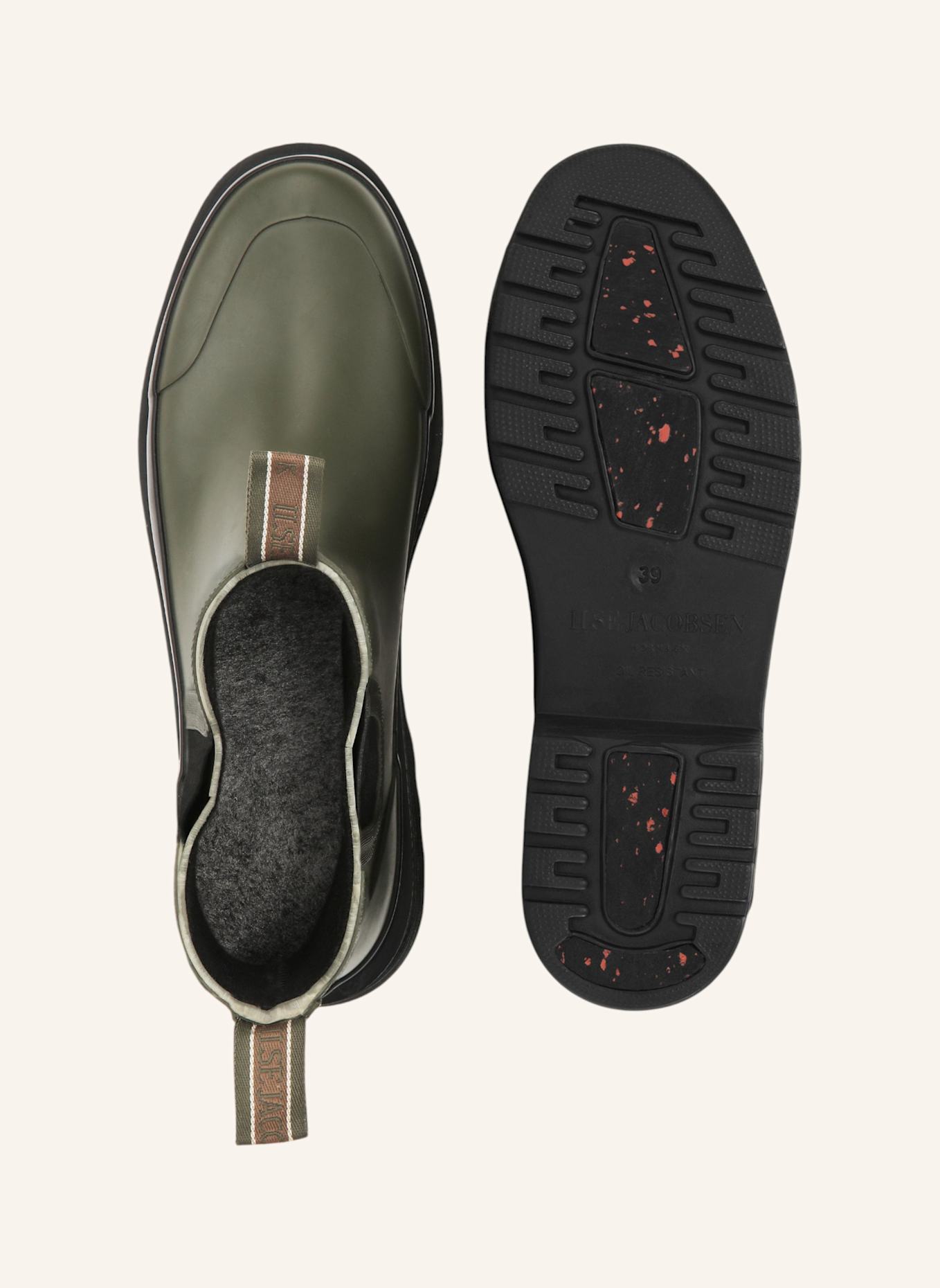ILSE JACOBSEN Gummistiefel RUB30C: OLIV
