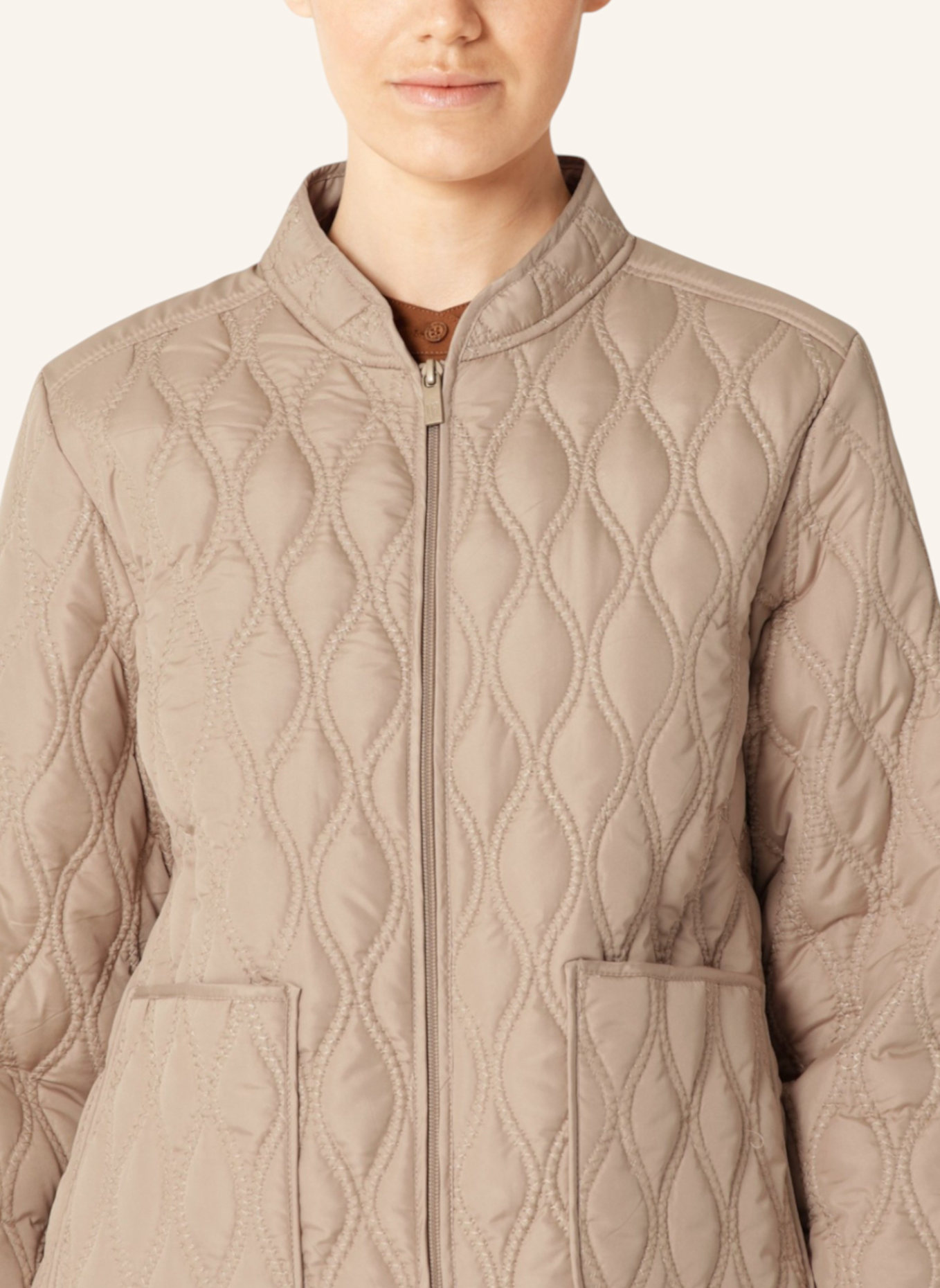 ILSE JACOBSEN Steppjacke AROS06: BEIGE
