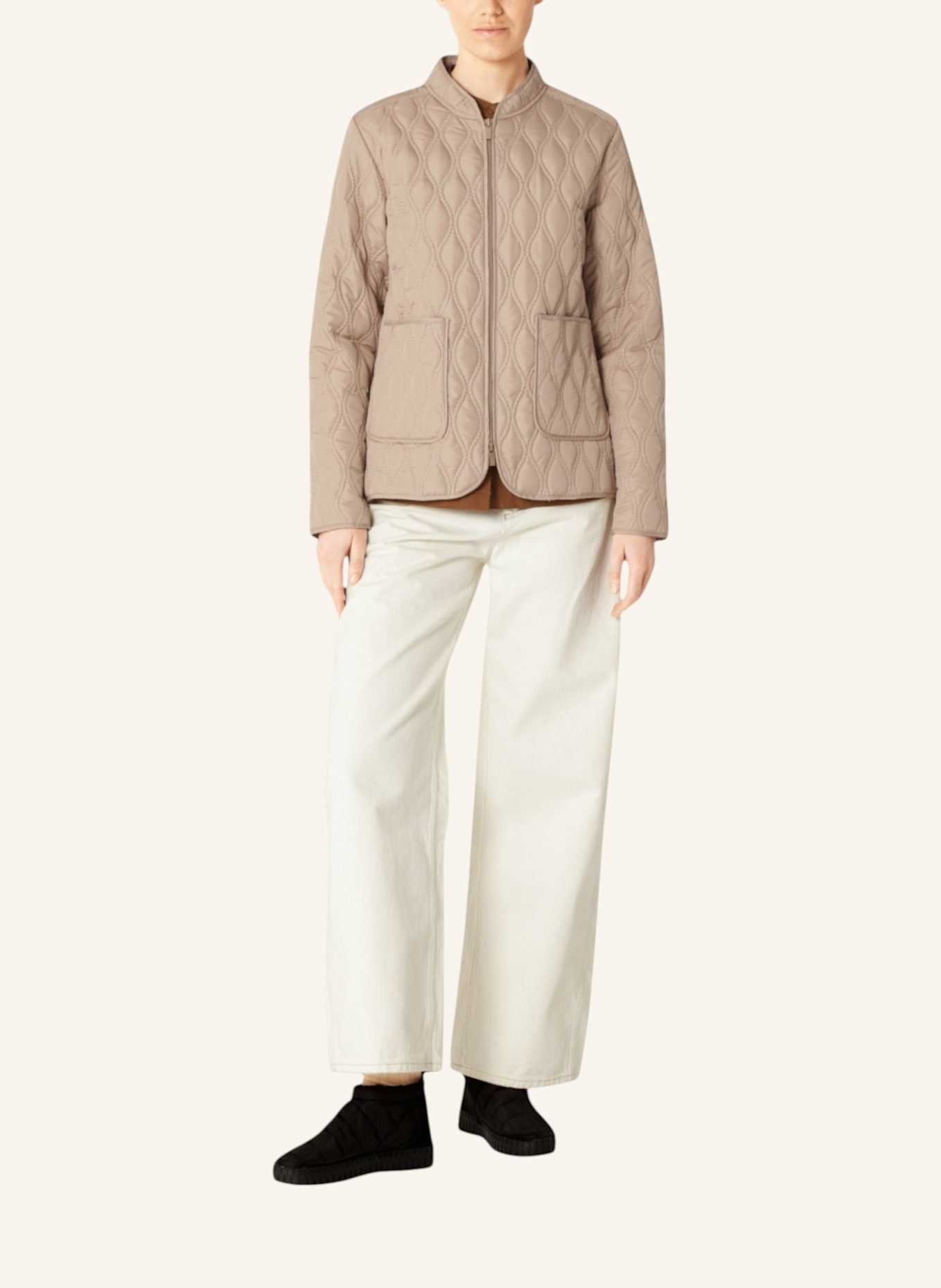 ILSE JACOBSEN Steppjacke AROS06: BEIGE