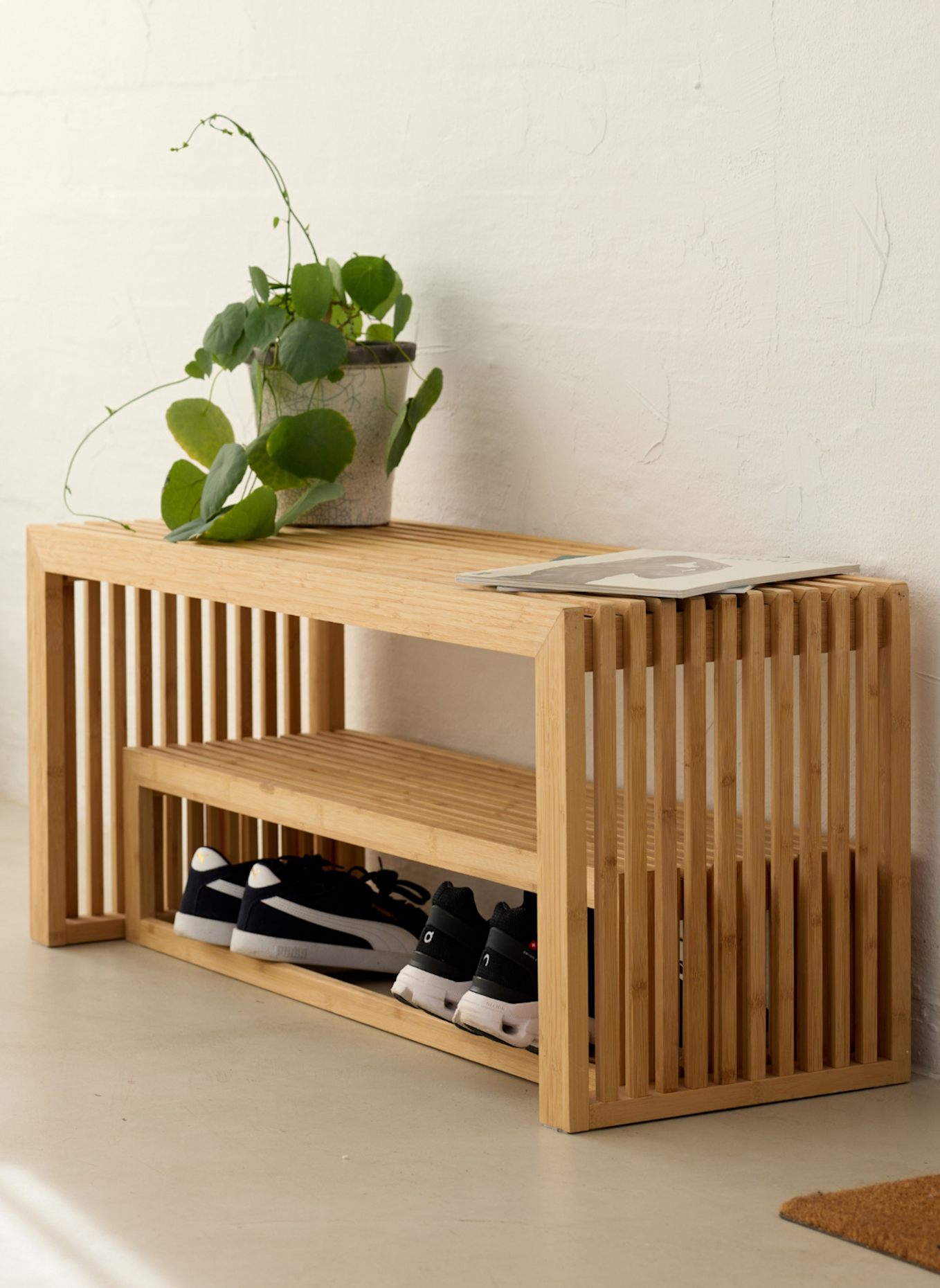 cinas Garderoben-Set RIB MULTIFUNCTION: BRAUN