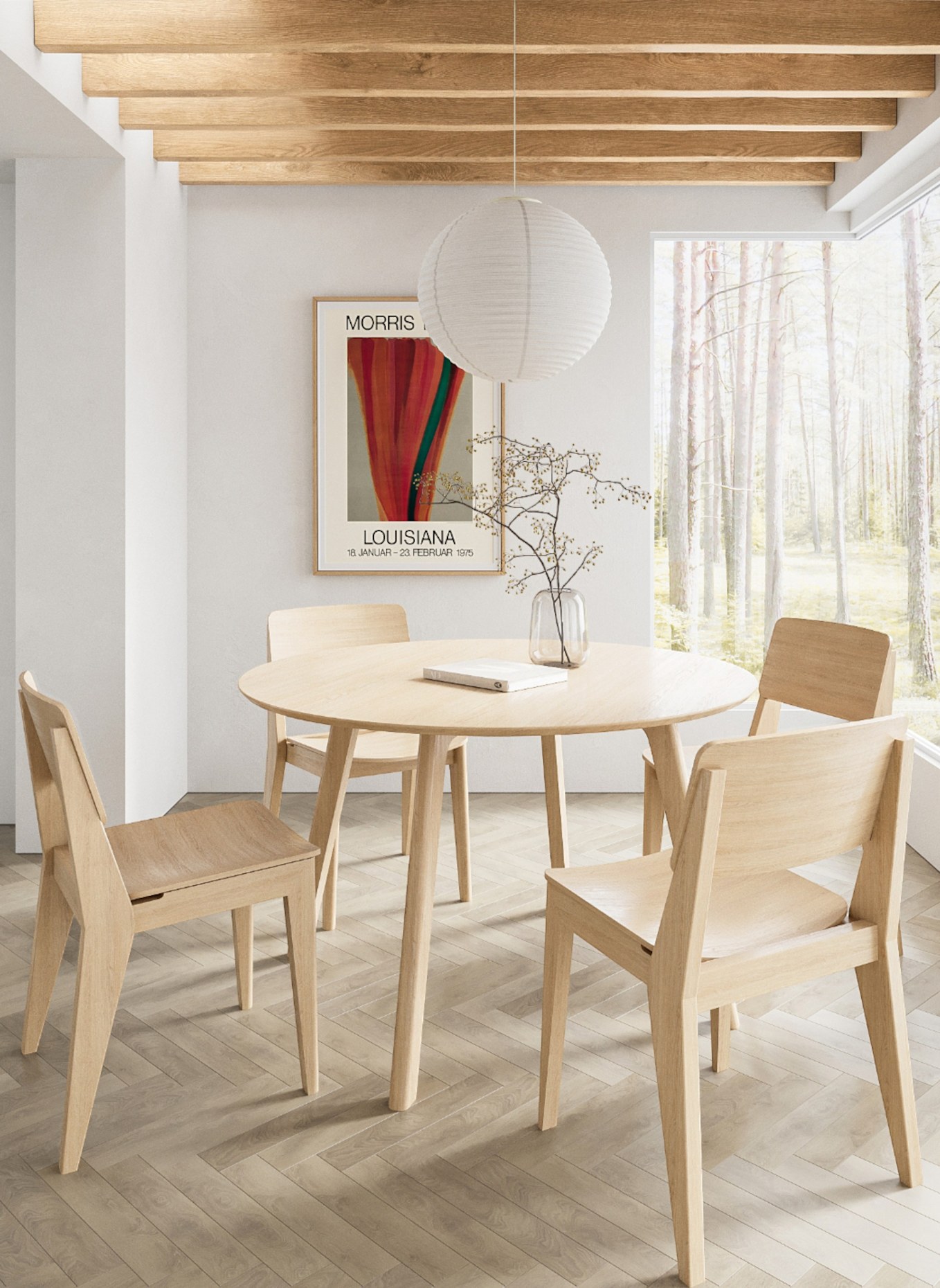 cinas Esszimmerstuhl ELVO: BRAUN