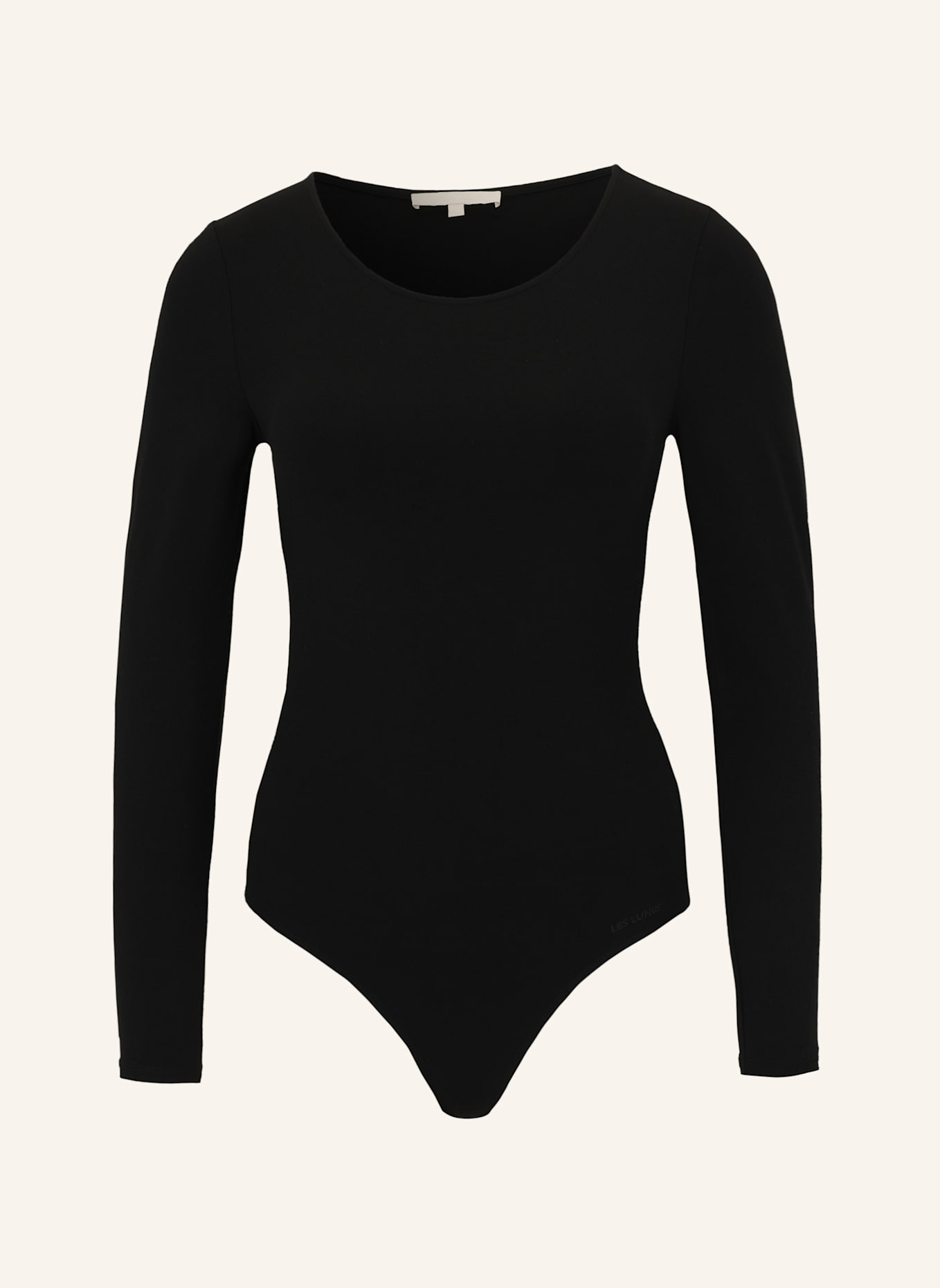 Les Lunes Langarmbody ALENA WARM LONGSLEEVE THERMO BODYSUIT: SCHWARZ