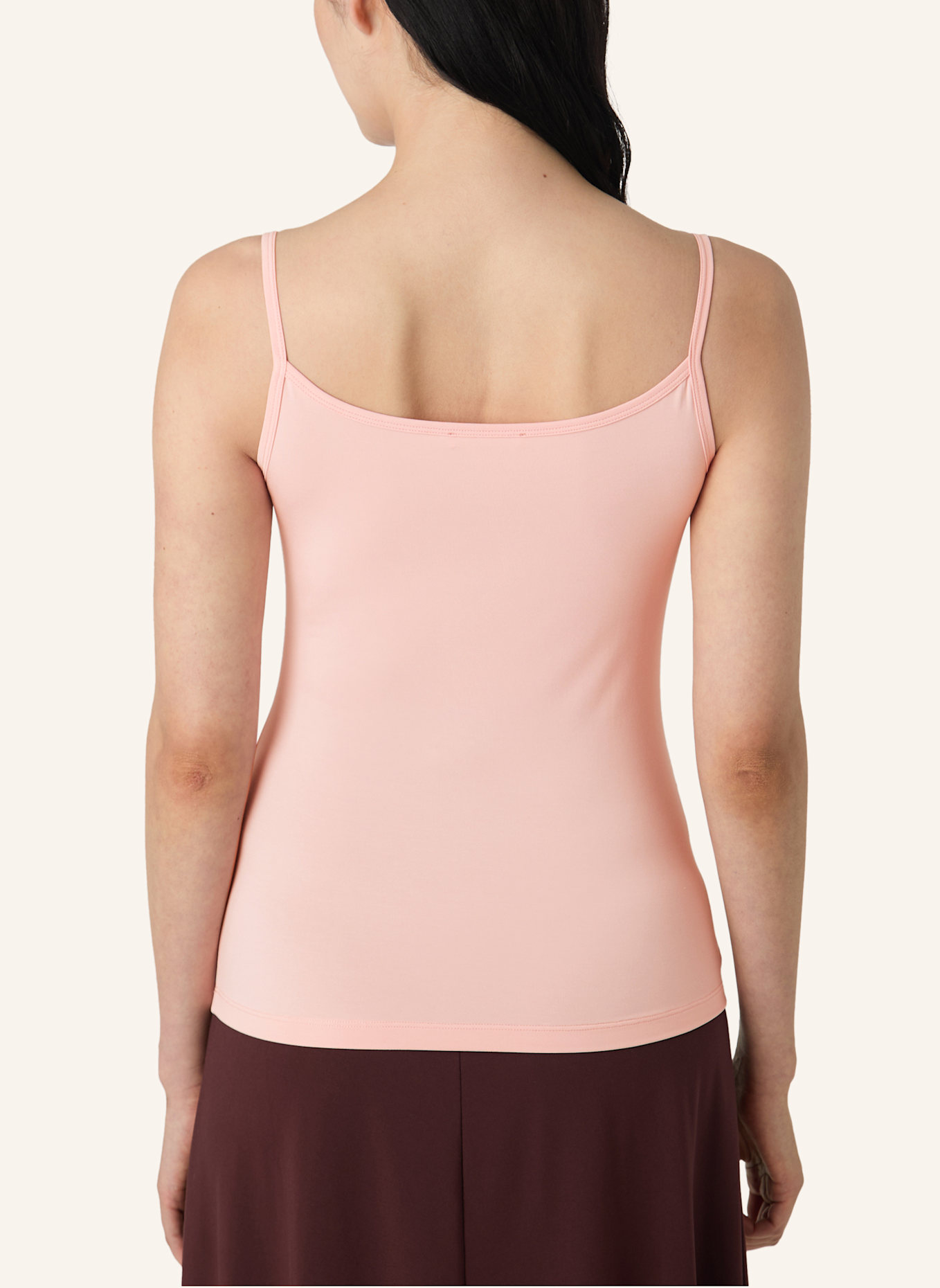 Les Lunes Spaghettiträger Top ELIZAA TOP BASIC: PINK