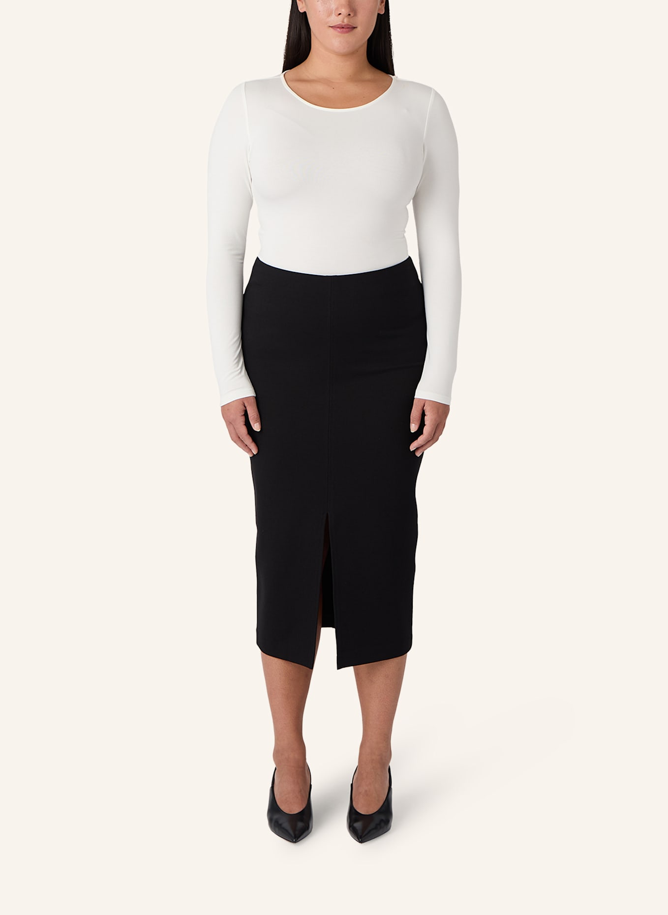 Les Lunes Langarmbody ALENA BODY: WEISS