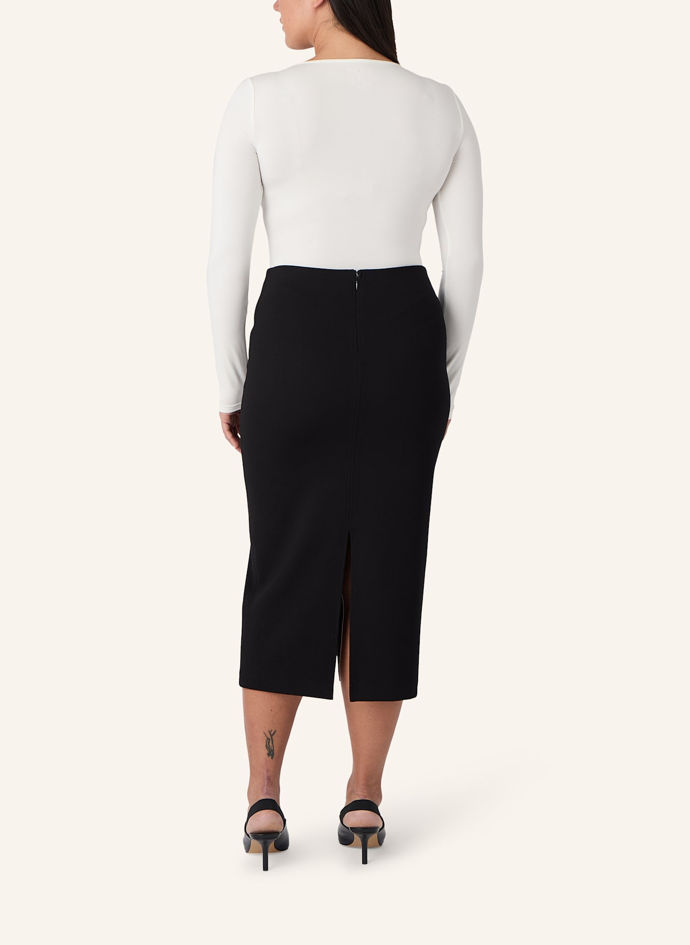 Les Lunes Langarmbody ALENA BODY: WEISS