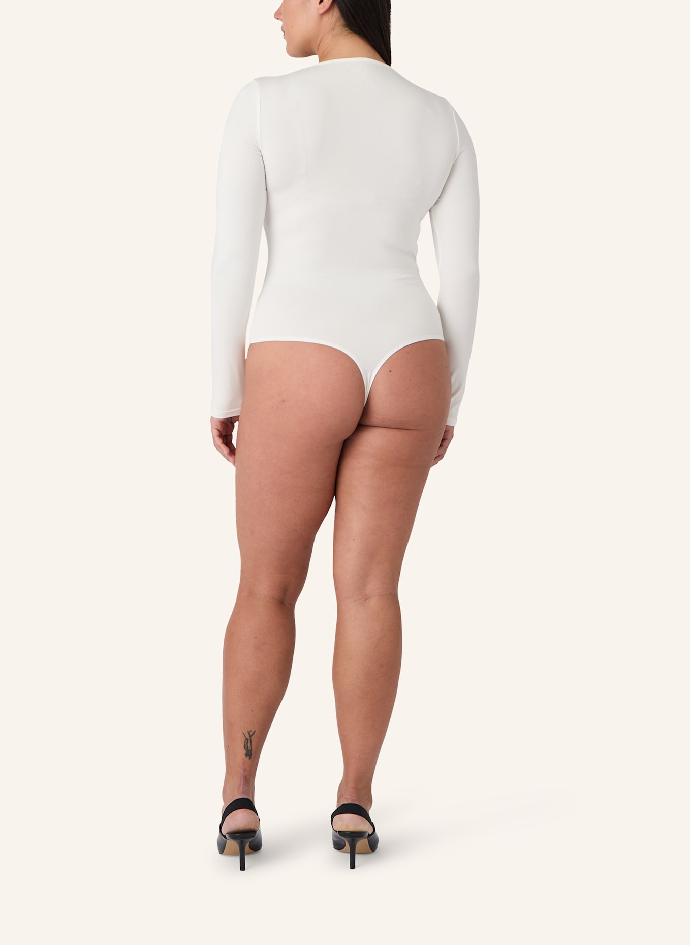 Les Lunes Langarmbody ALENA BODY: WEISS