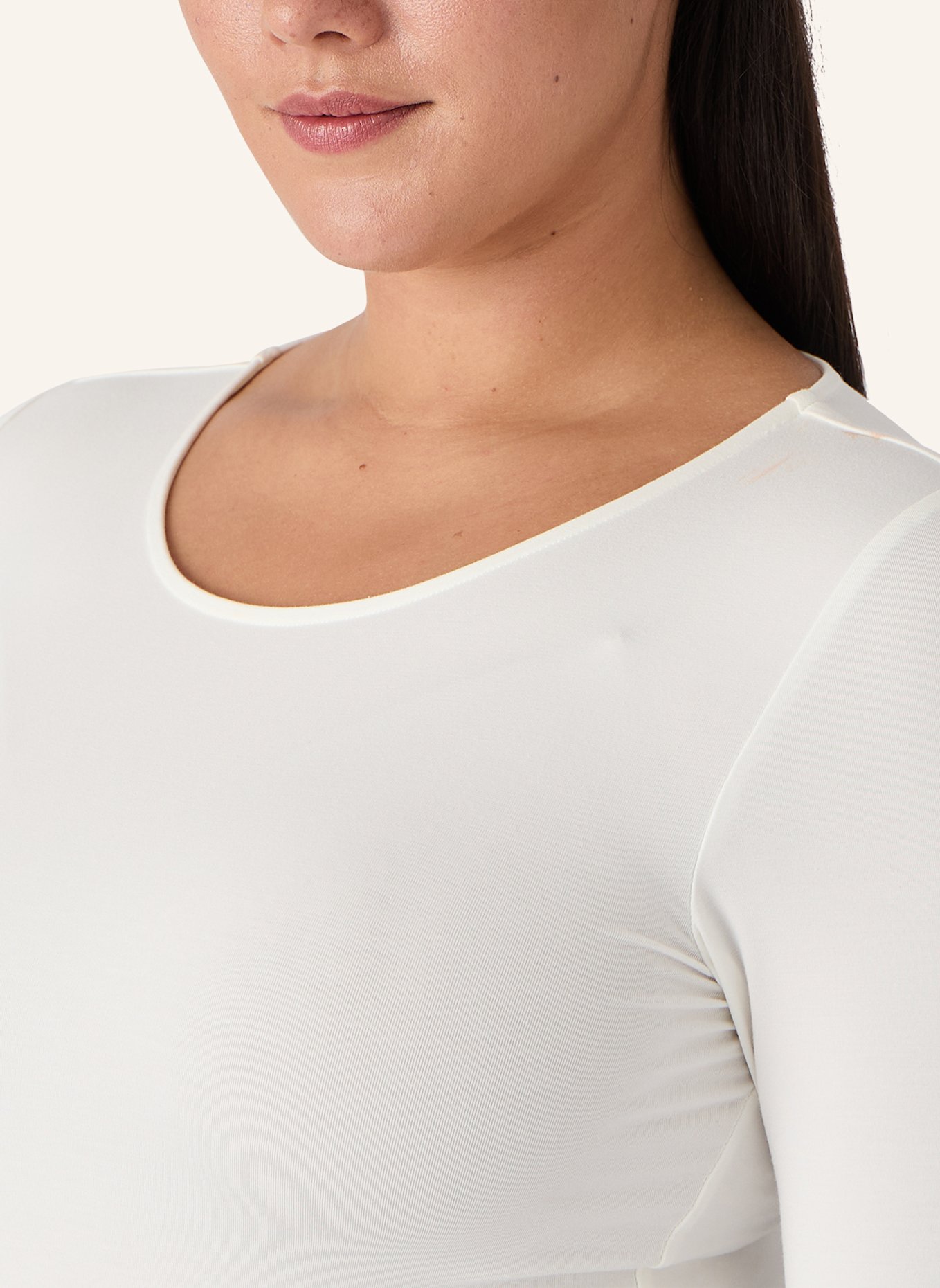 Les Lunes Langarmbody ALENA BODY: WEISS