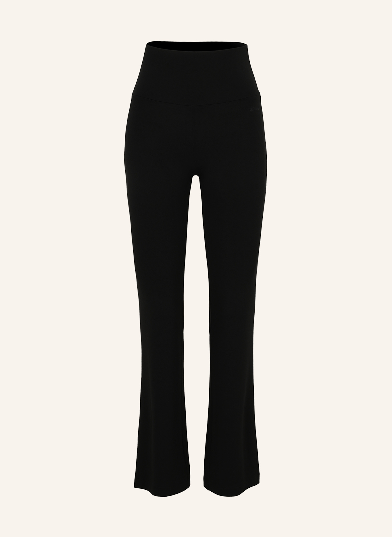 Les Lunes Lange Bootcut-Hose BELLE WARM FLARED LEGGINGS THERMO: SCHWARZ
