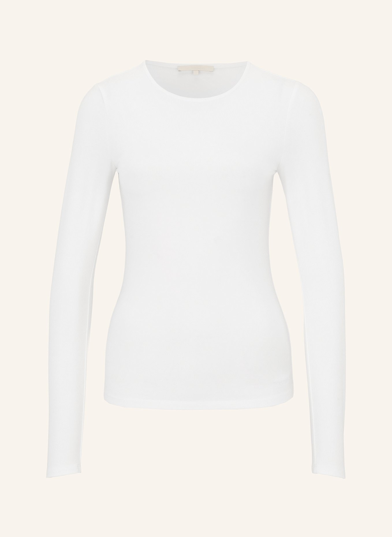 Les Lunes Langarmshirt SAAGE WARM THERMO LONGSLEEVE: WEISS