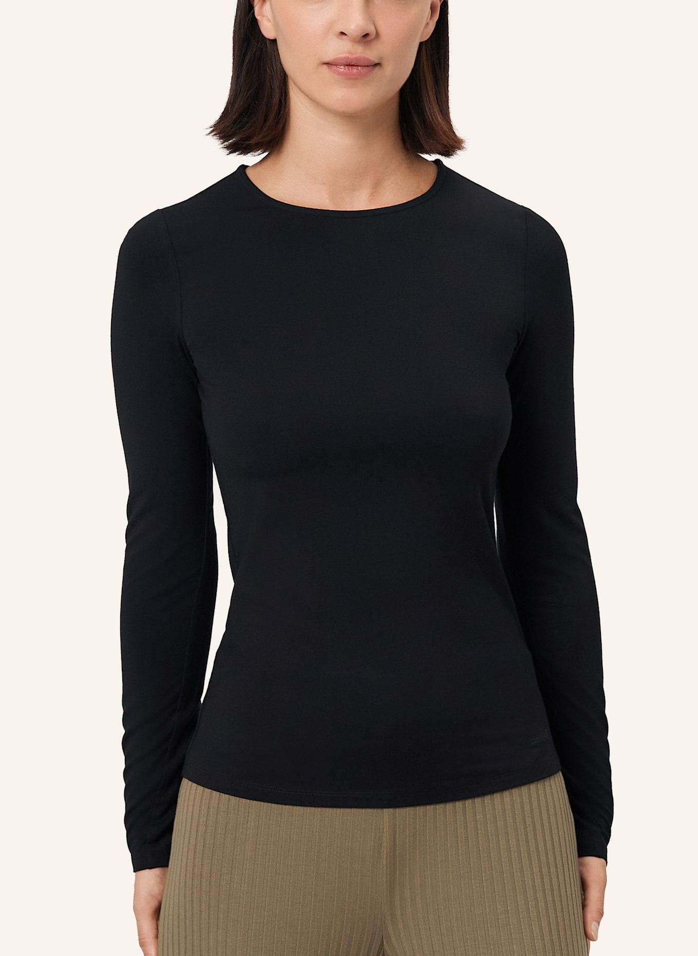 Les Lunes Langarmshirt SAAGE WARM THERMO LONGSLEEVE: SCHWARZ