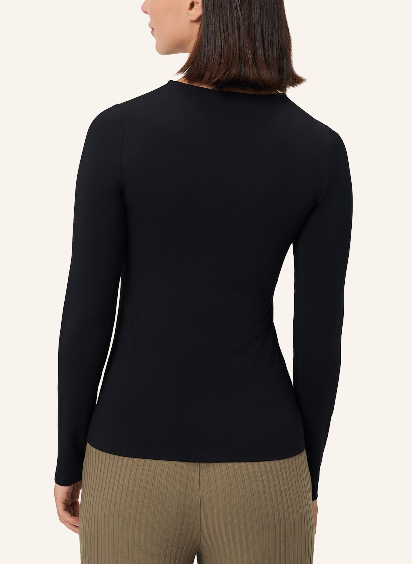 Les Lunes Langarmshirt SAAGE WARM THERMO LONGSLEEVE: SCHWARZ
