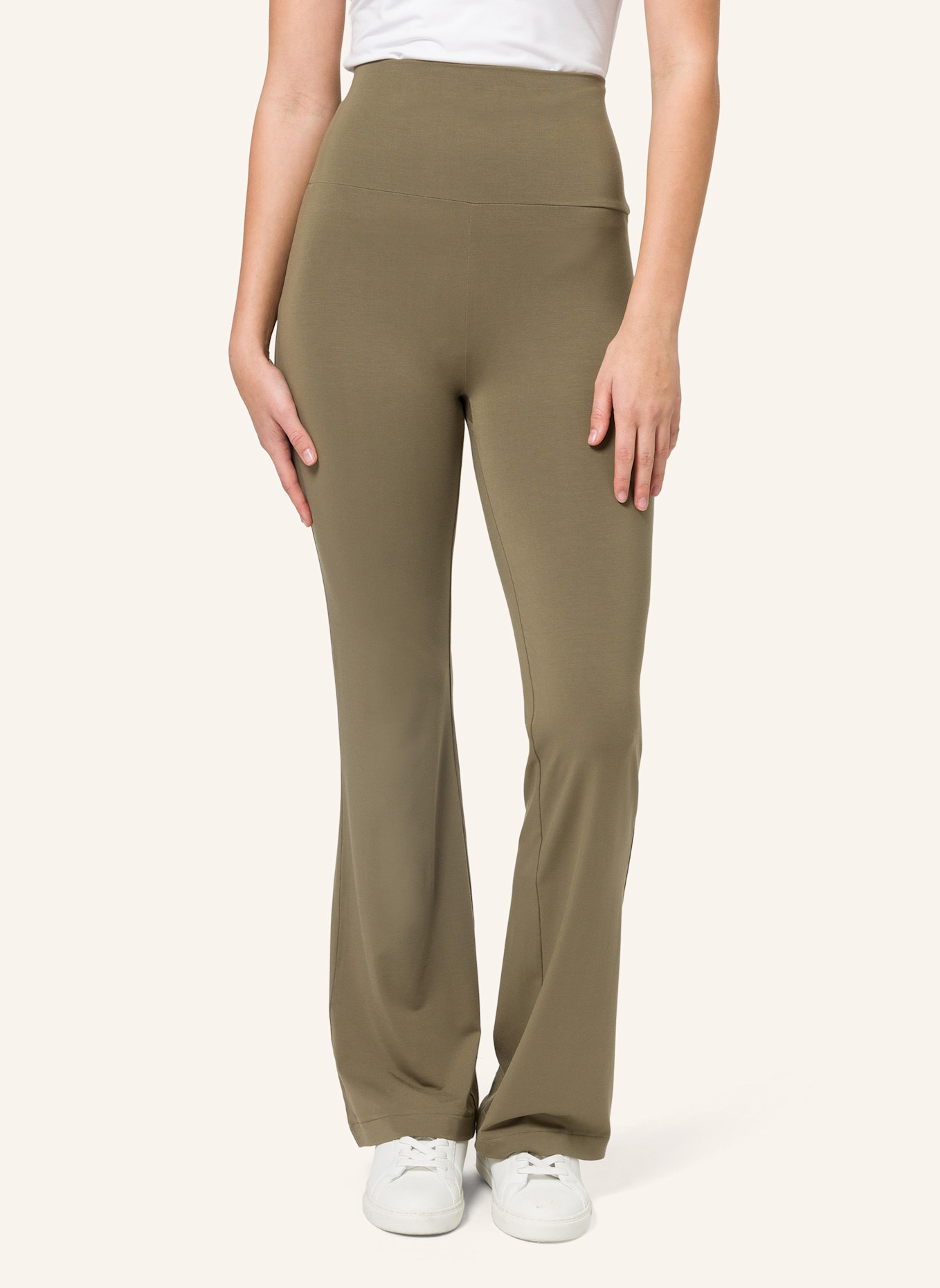 Les Lunes Hose BELLE LEGGINGS FLARED: GRÜN