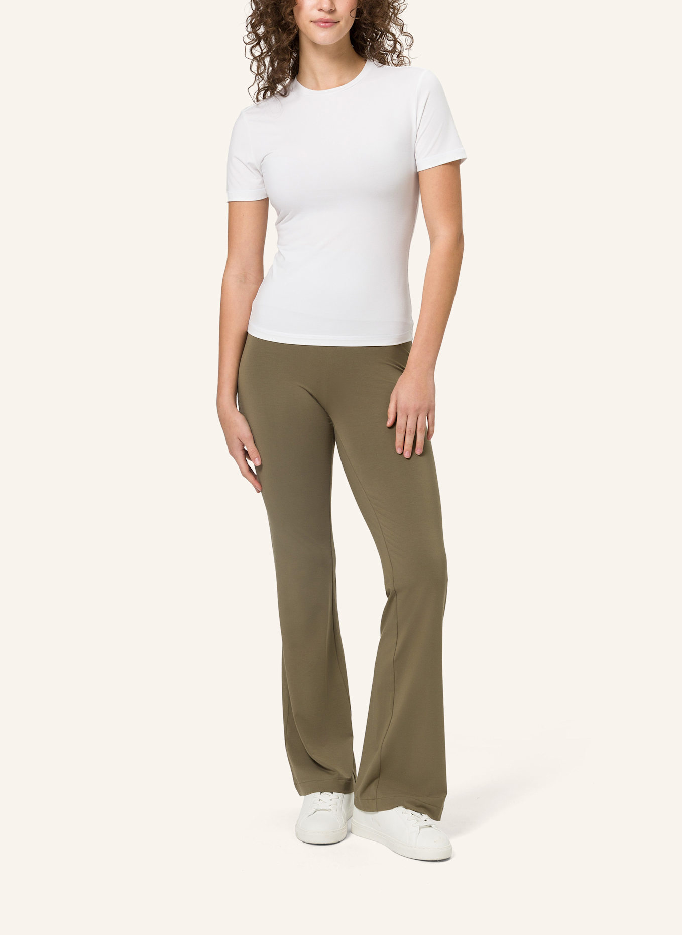 Les Lunes Hose BELLE LEGGINGS FLARED: GRÜN