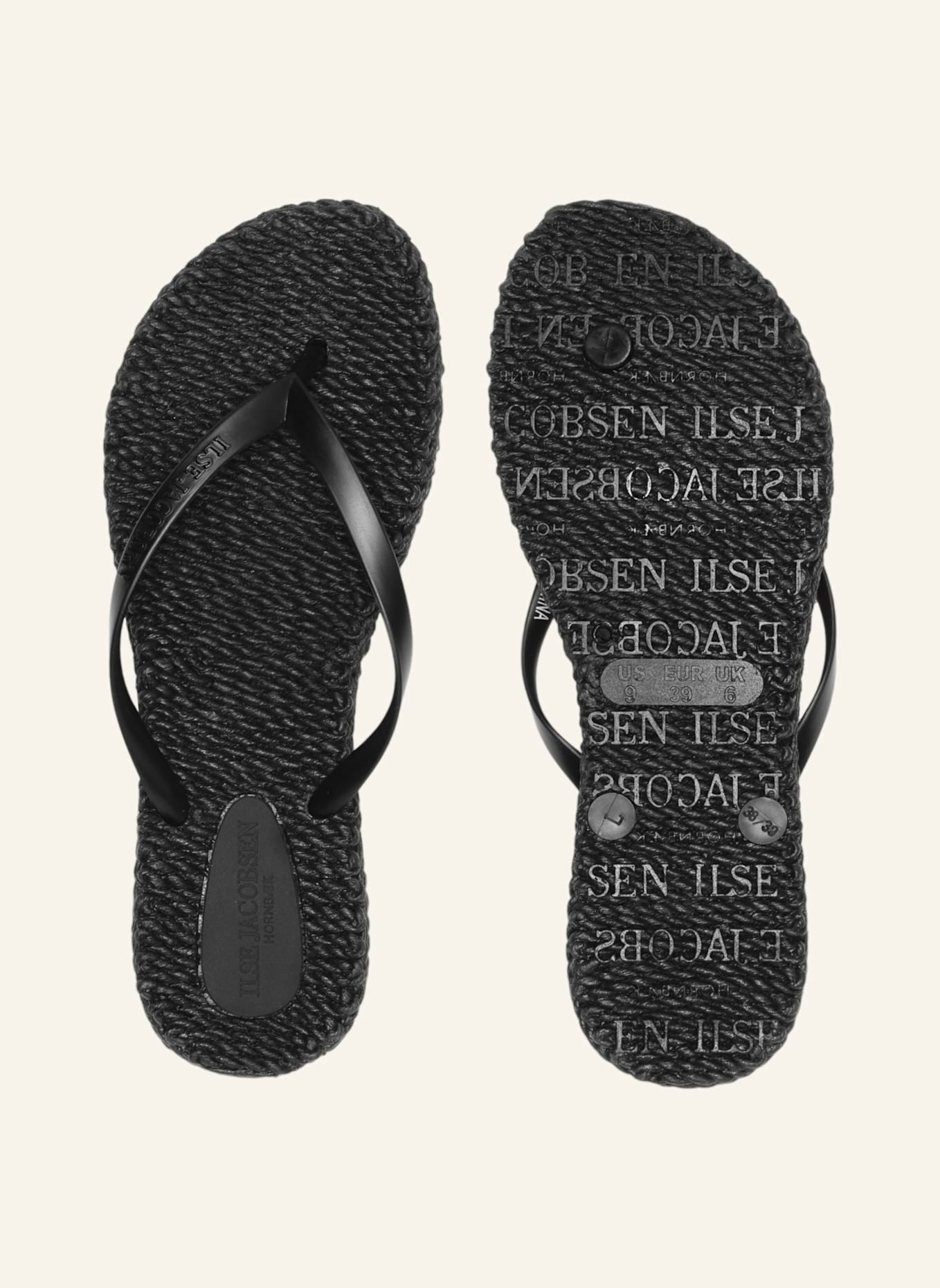 ILSE JACOBSEN Zehentrenner CHEERFUL02: SCHWARZ