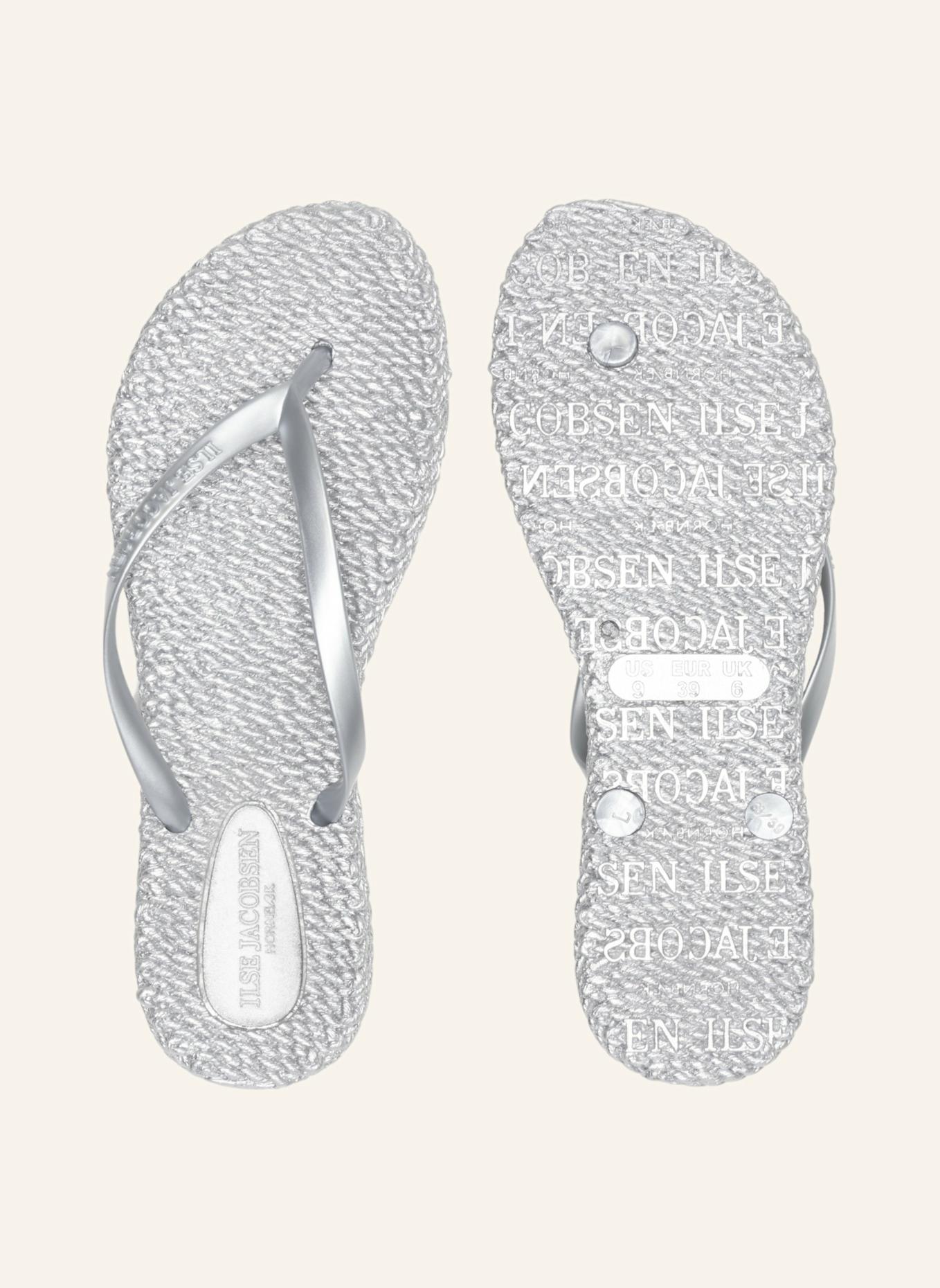 ILSE JACOBSEN Zehentrenner CHEERFUL02: SILBER