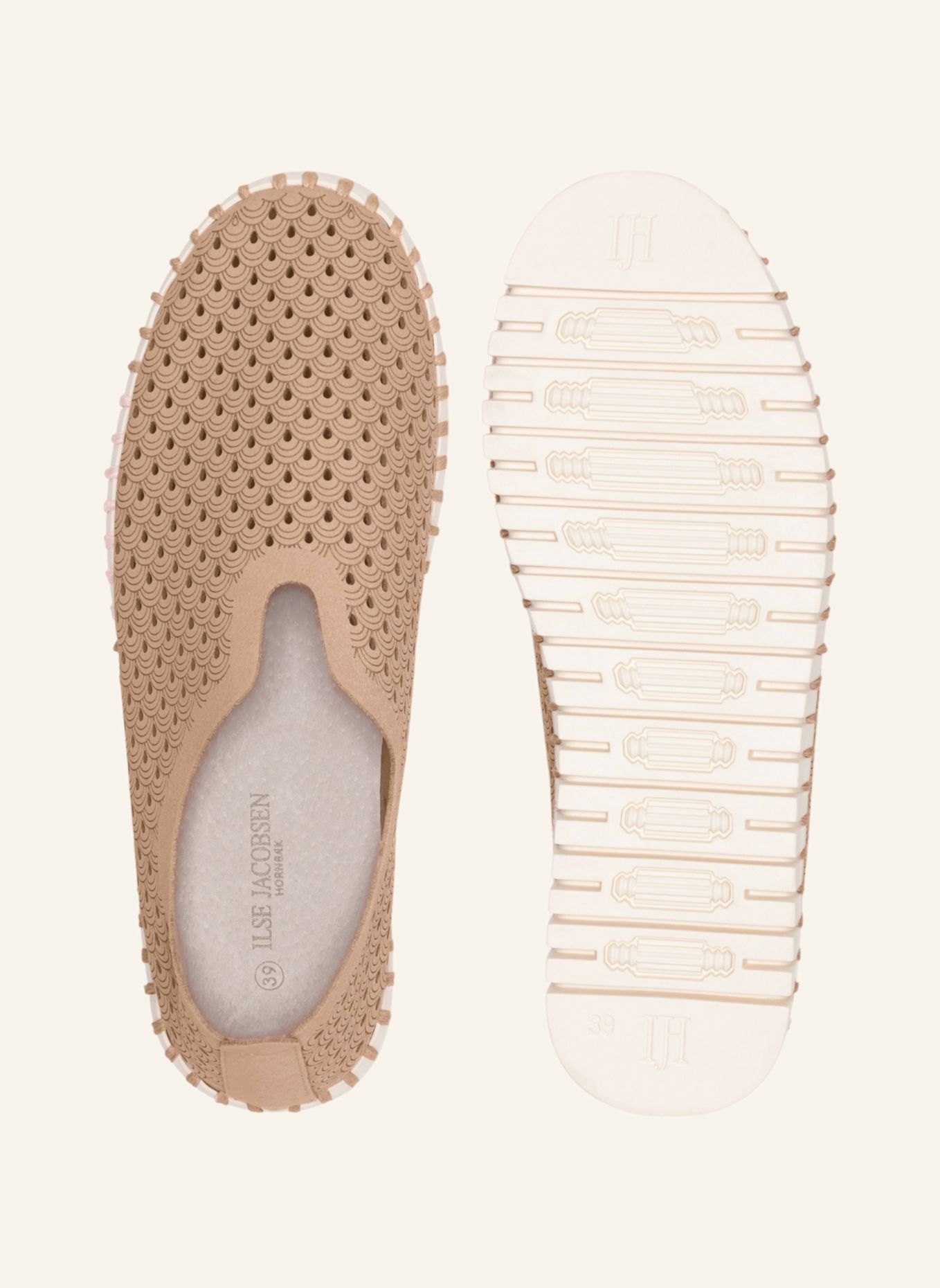 ILSE JACOBSEN Sneaker Low TULIP3275: HELLBRAUN