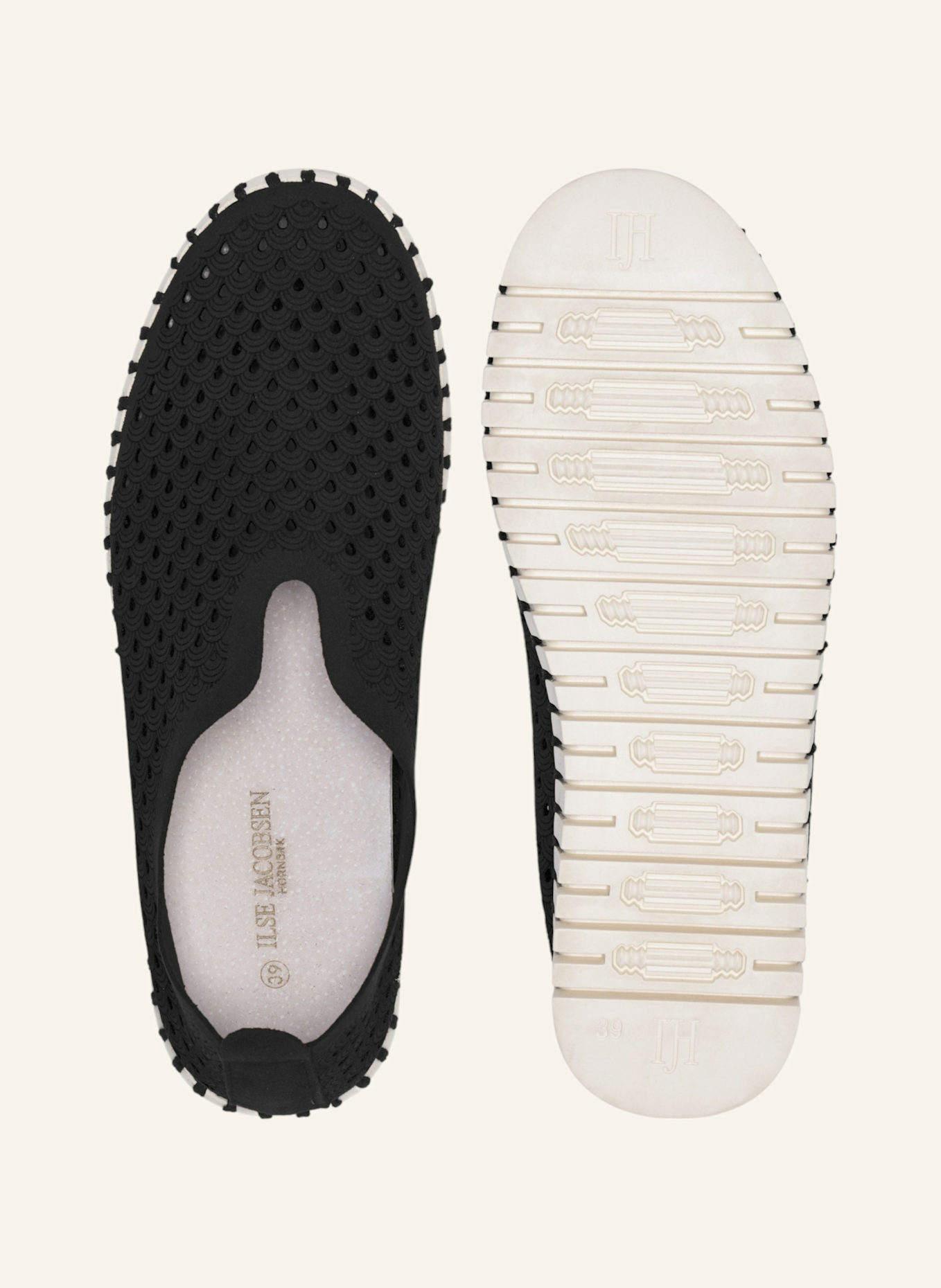 ILSE JACOBSEN Sneaker Low TULIP3275: SCHWARZ