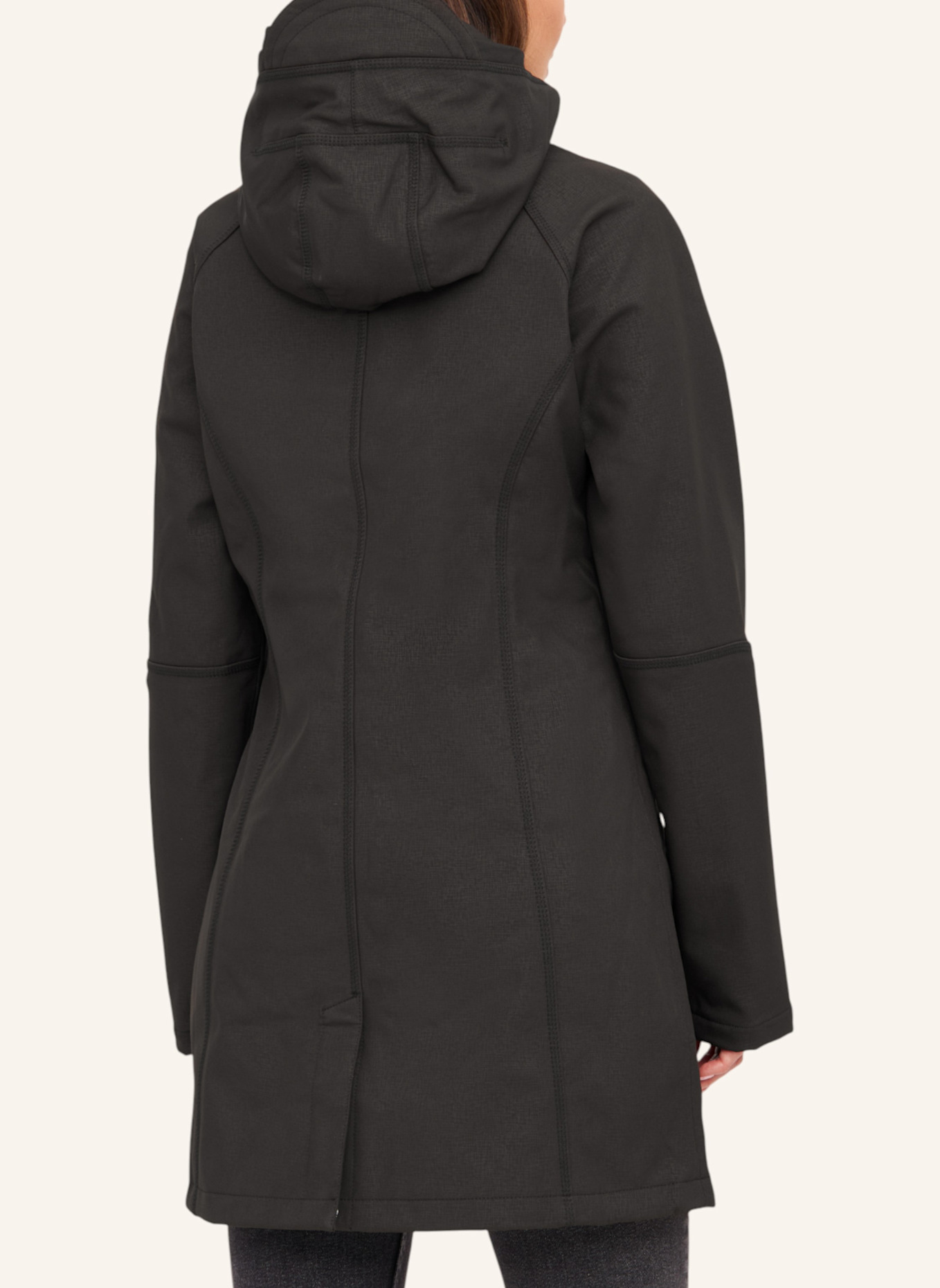 ILSE JACOBSEN Softshell-Mantel: SCHWARZ
