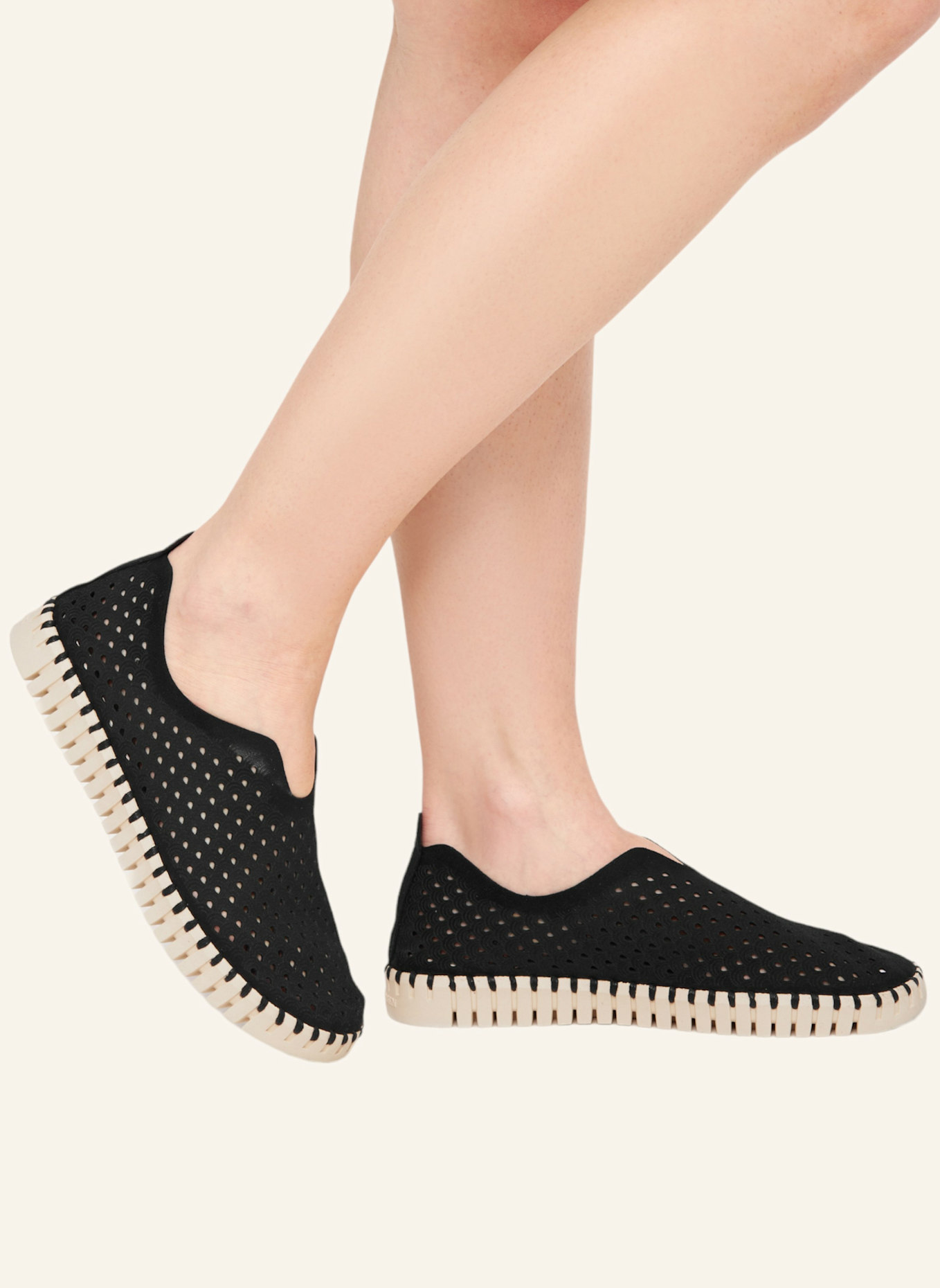 ILSE JACOBSEN Sneaker Low TULIP3275: SCHWARZ