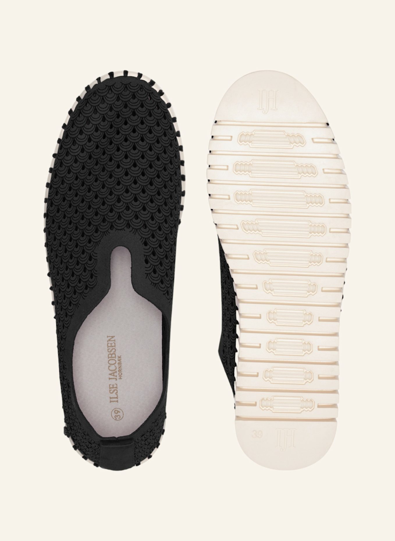 ILSE JACOBSEN Sneaker TULIP3373: SCHWARZ