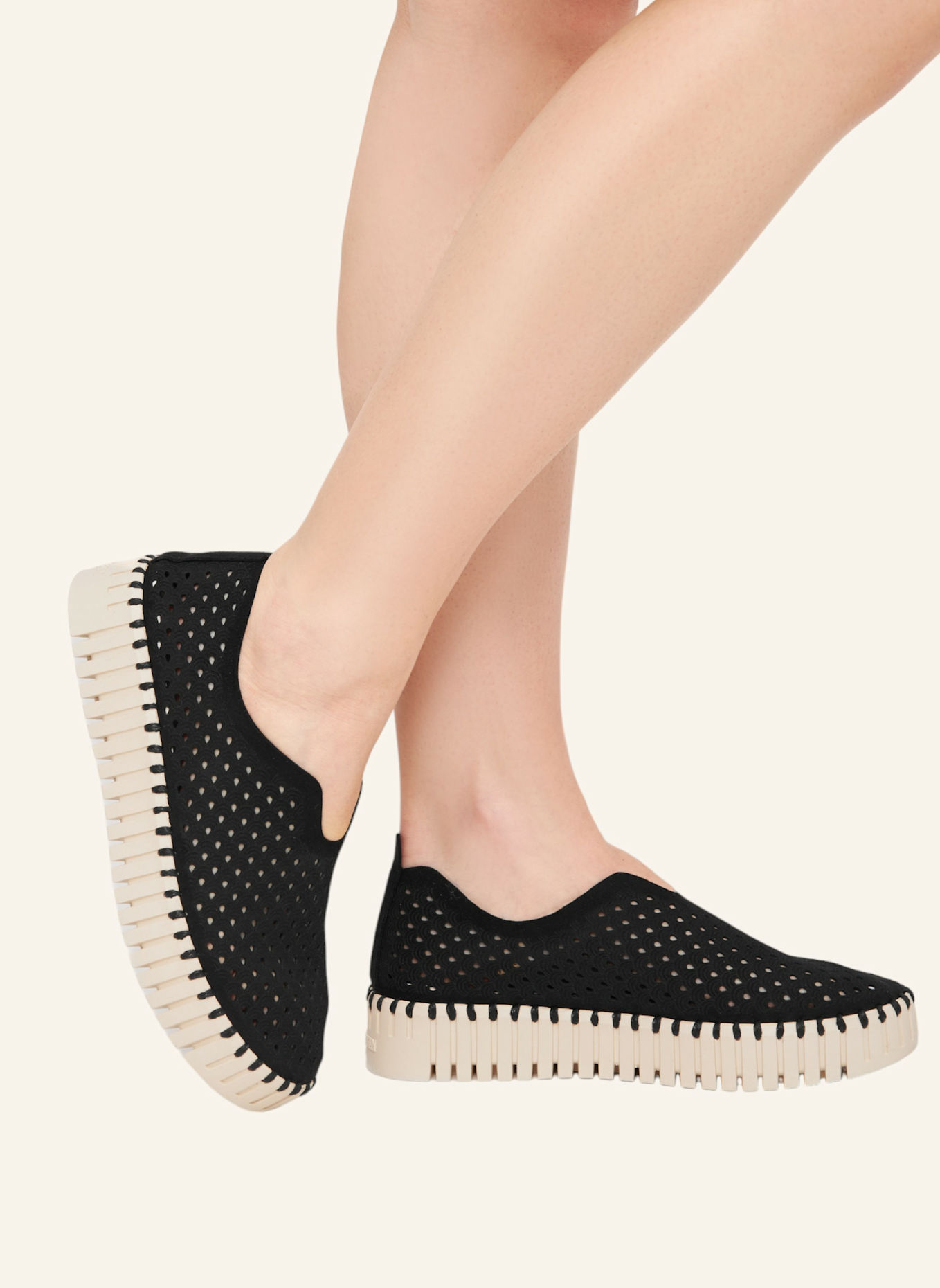 ILSE JACOBSEN Sneaker TULIP3373: SCHWARZ