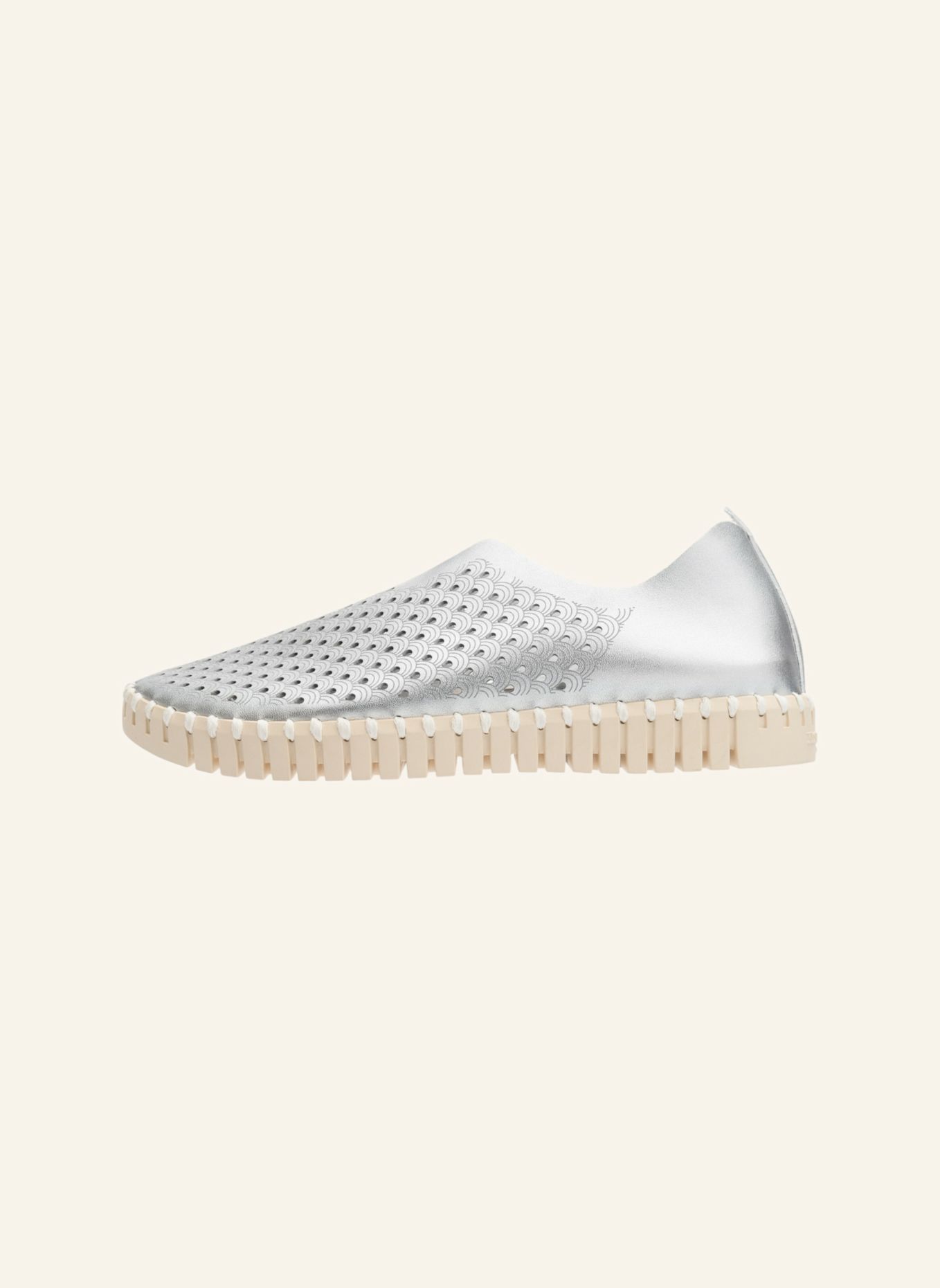 ILSE JACOBSEN Slipper TULIP3576: SILBER