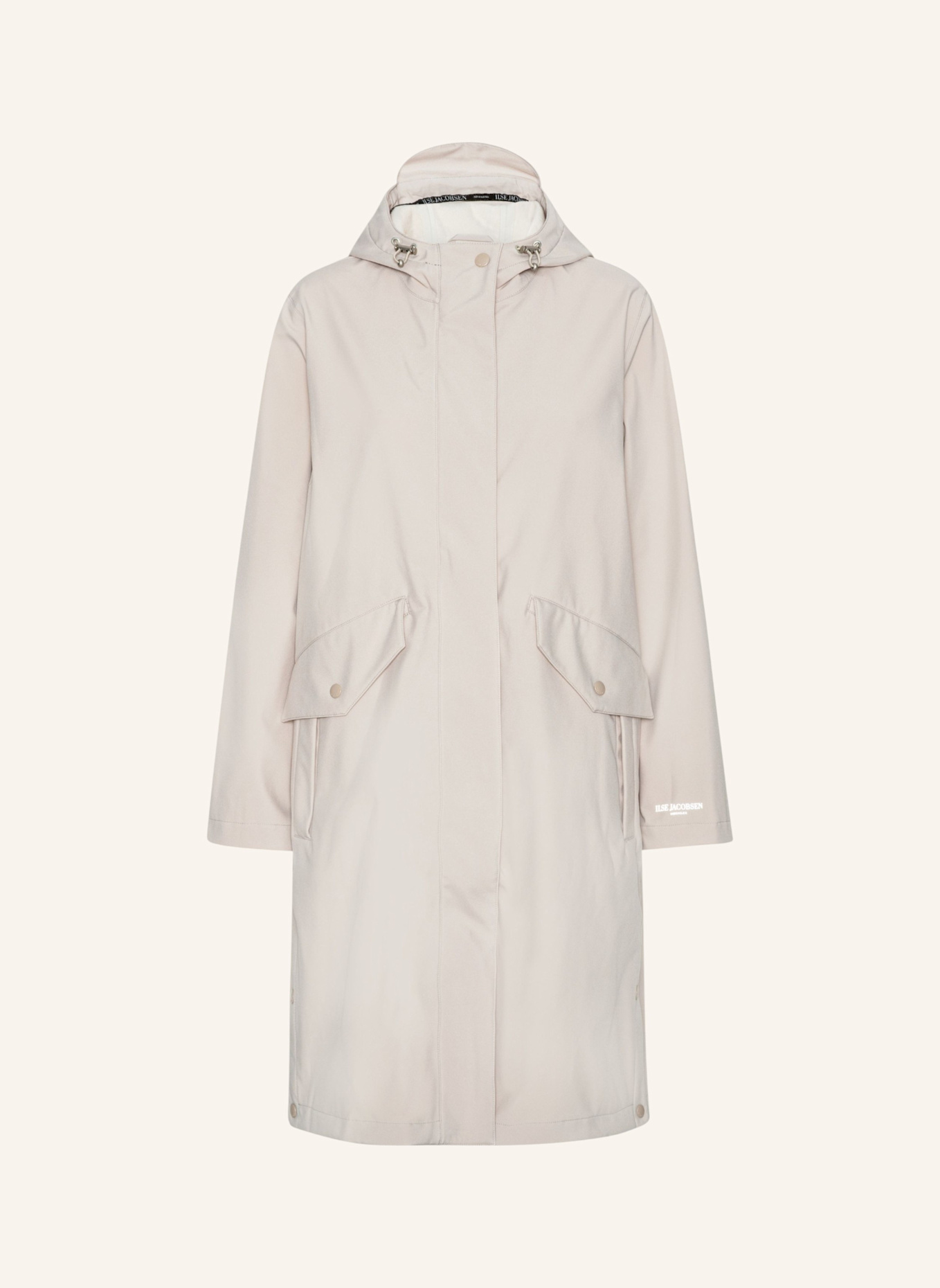 ILSE JACOBSEN Regenjacke DAYBREAK03B: HELLGRAU