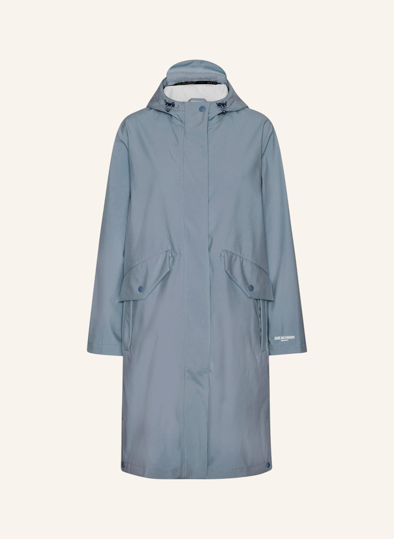 ILSE JACOBSEN Regenjacke DAYBREAK03B: BLAUGRAU