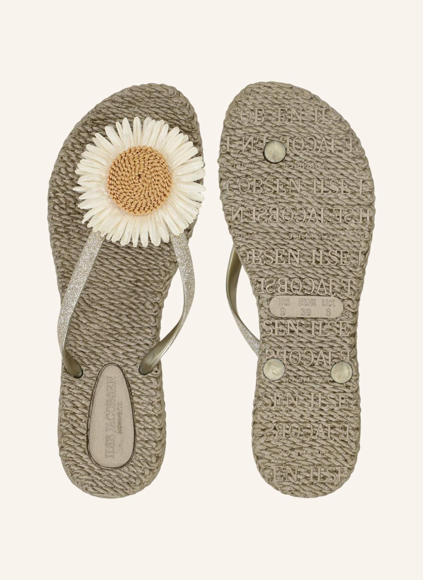 ILSE JACOBSEN Zehentrenner: PLATIN