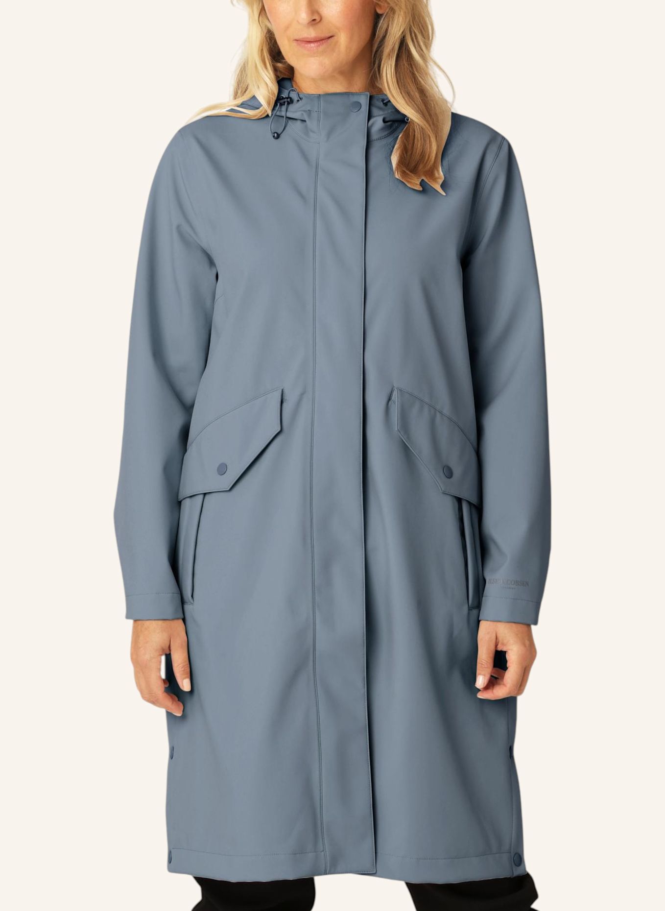ILSE JACOBSEN Regenjacke DAYBREAK03B: BLAUGRAU