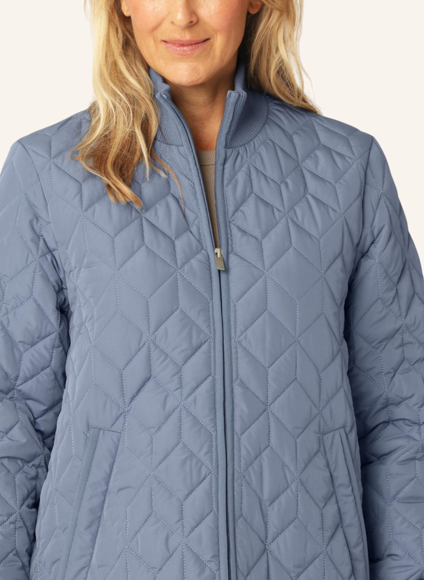 ILSE JACOBSEN Steppmantel: BLAU