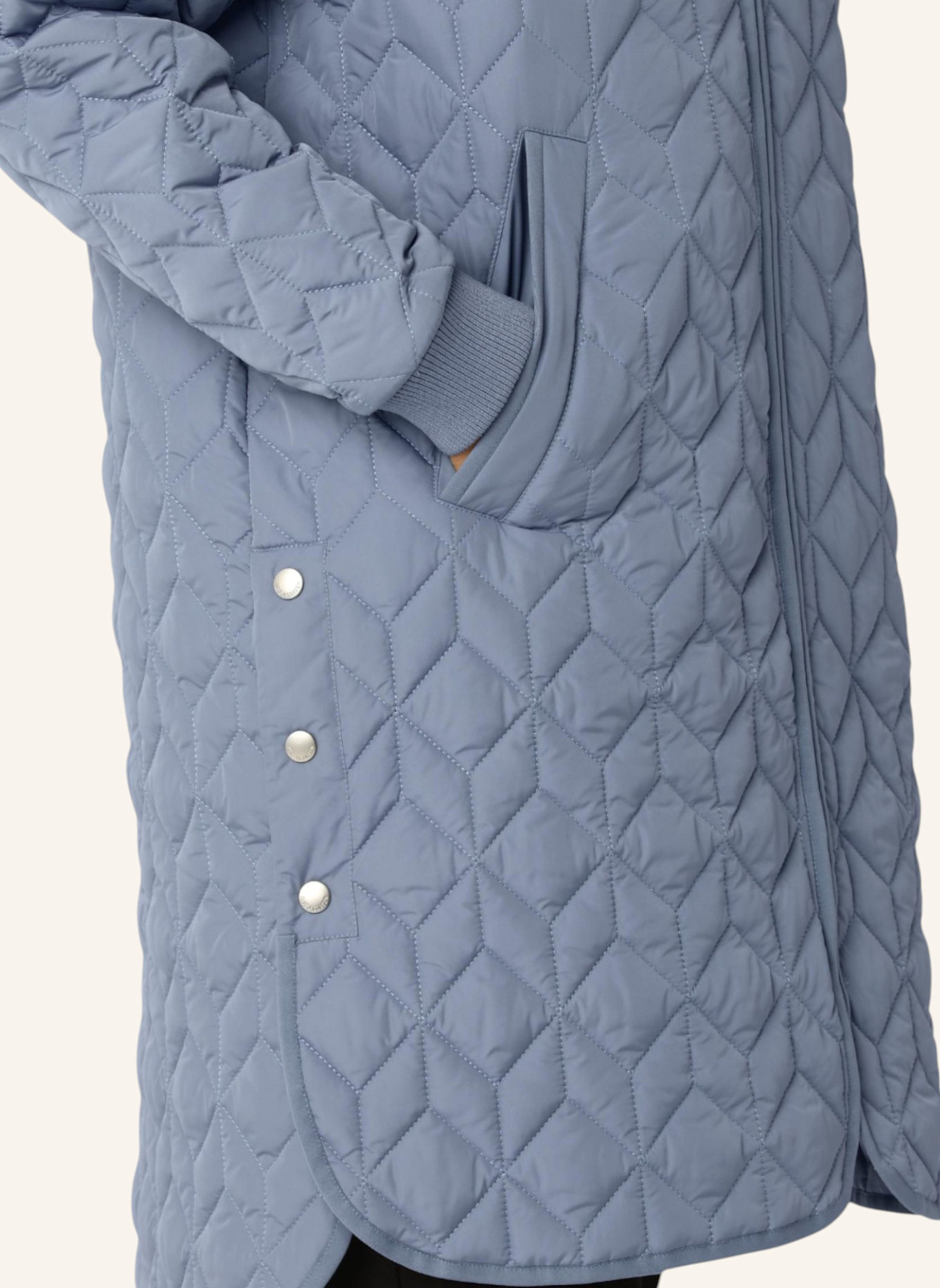 ILSE JACOBSEN Steppmantel: BLAU