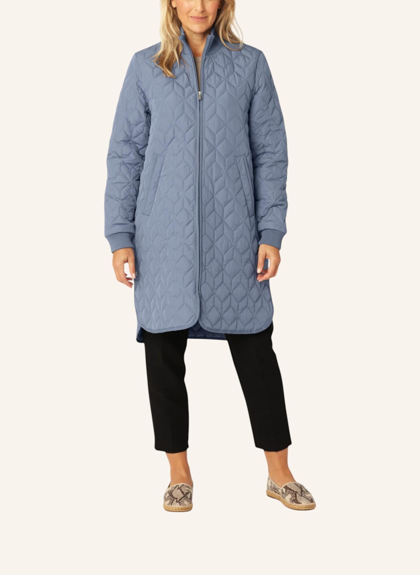 ILSE JACOBSEN Steppmantel: BLAU