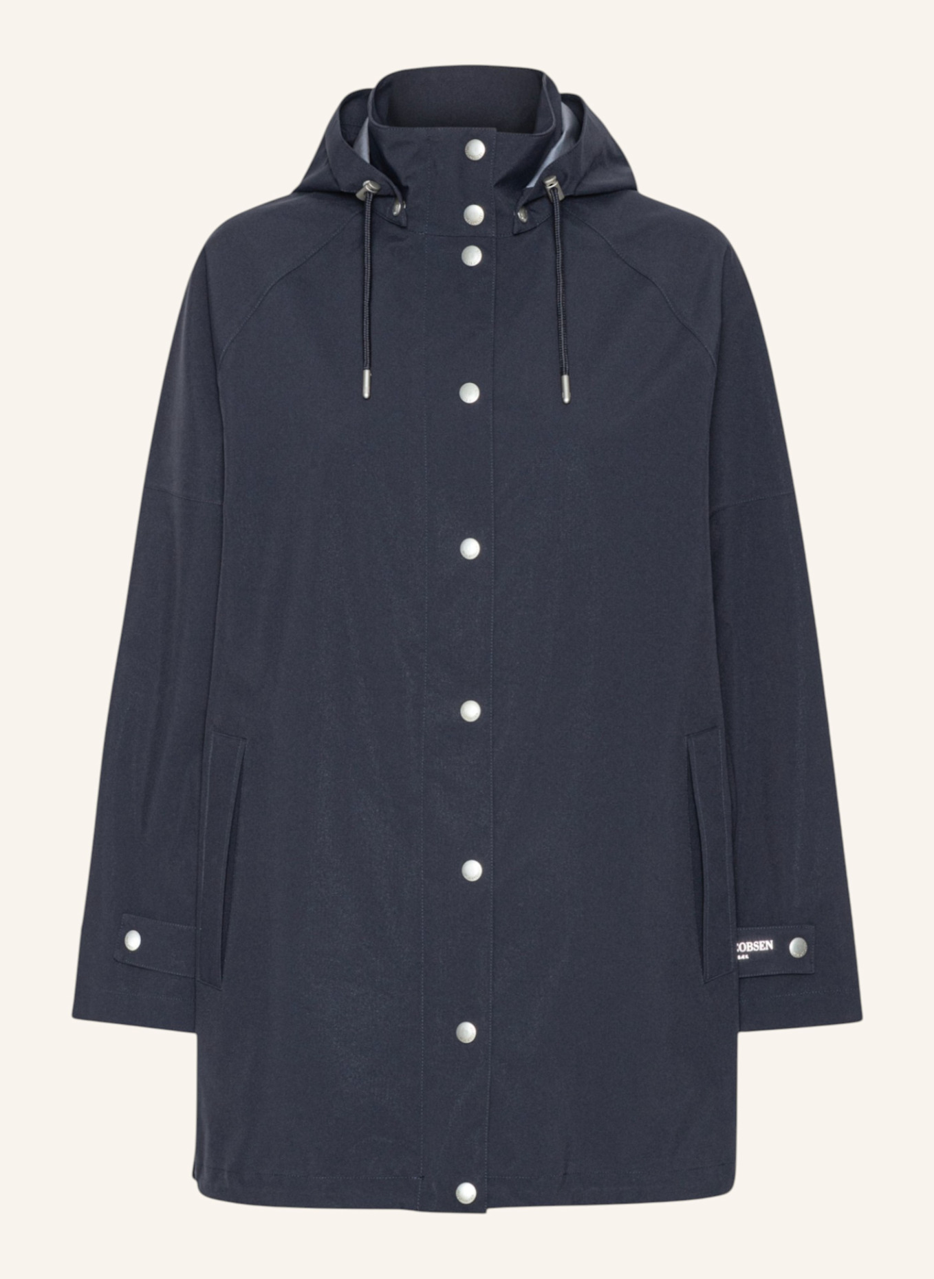 ILSE JACOBSEN Regenjacke GENTLERAIN02: DUNKELBLAU